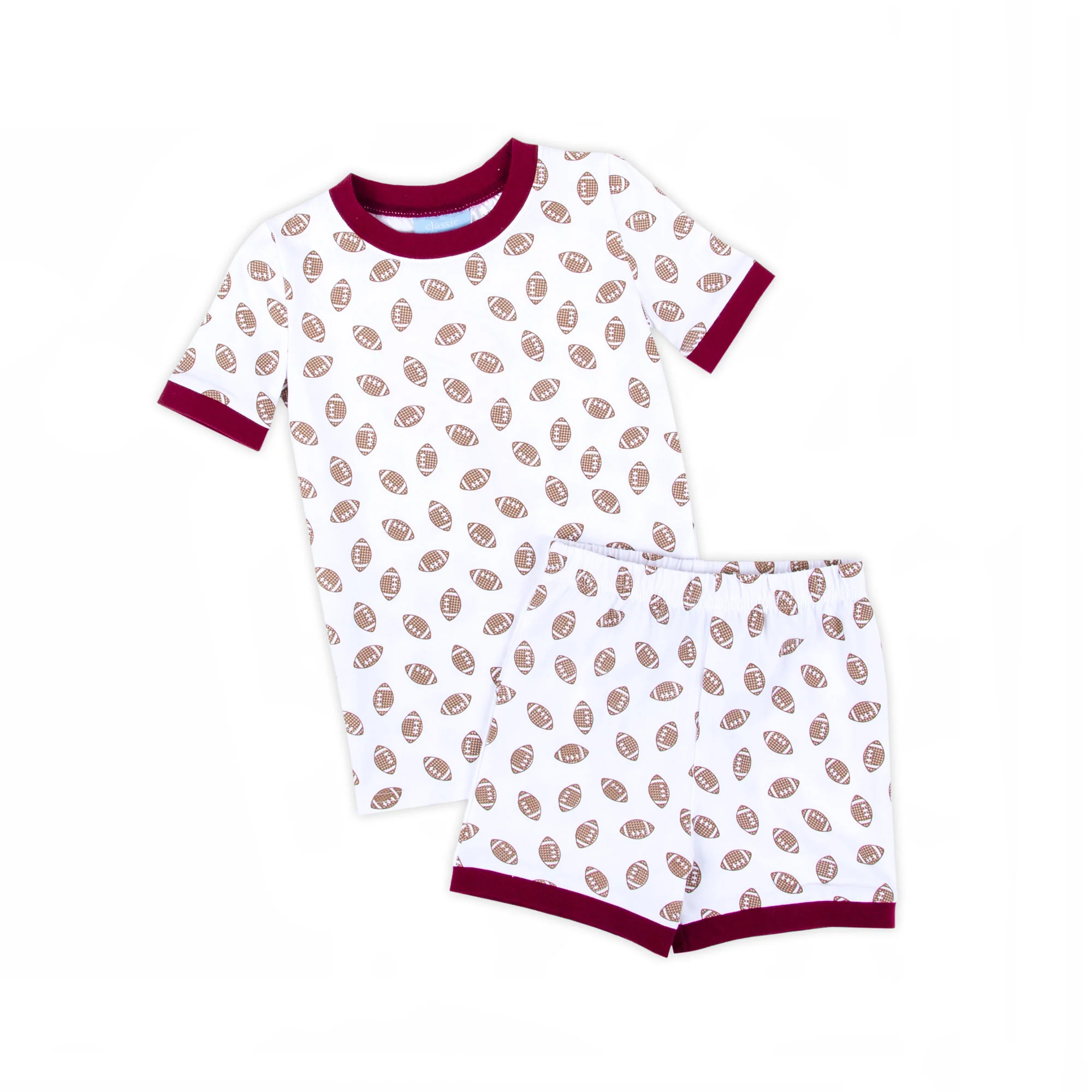 Game Day Football Short Pajamas - Image 4