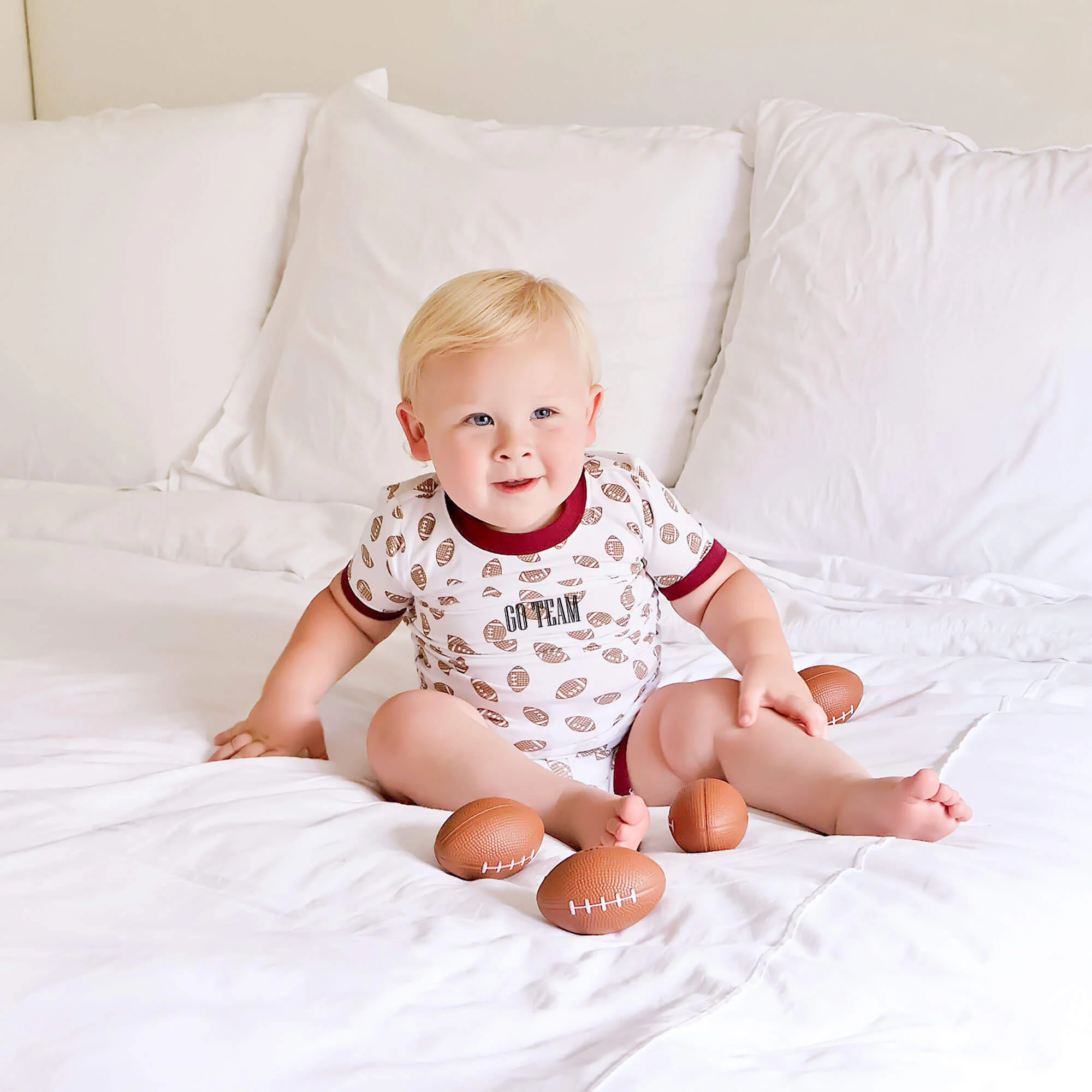 Game Day Football Short Pajamas - Image 6