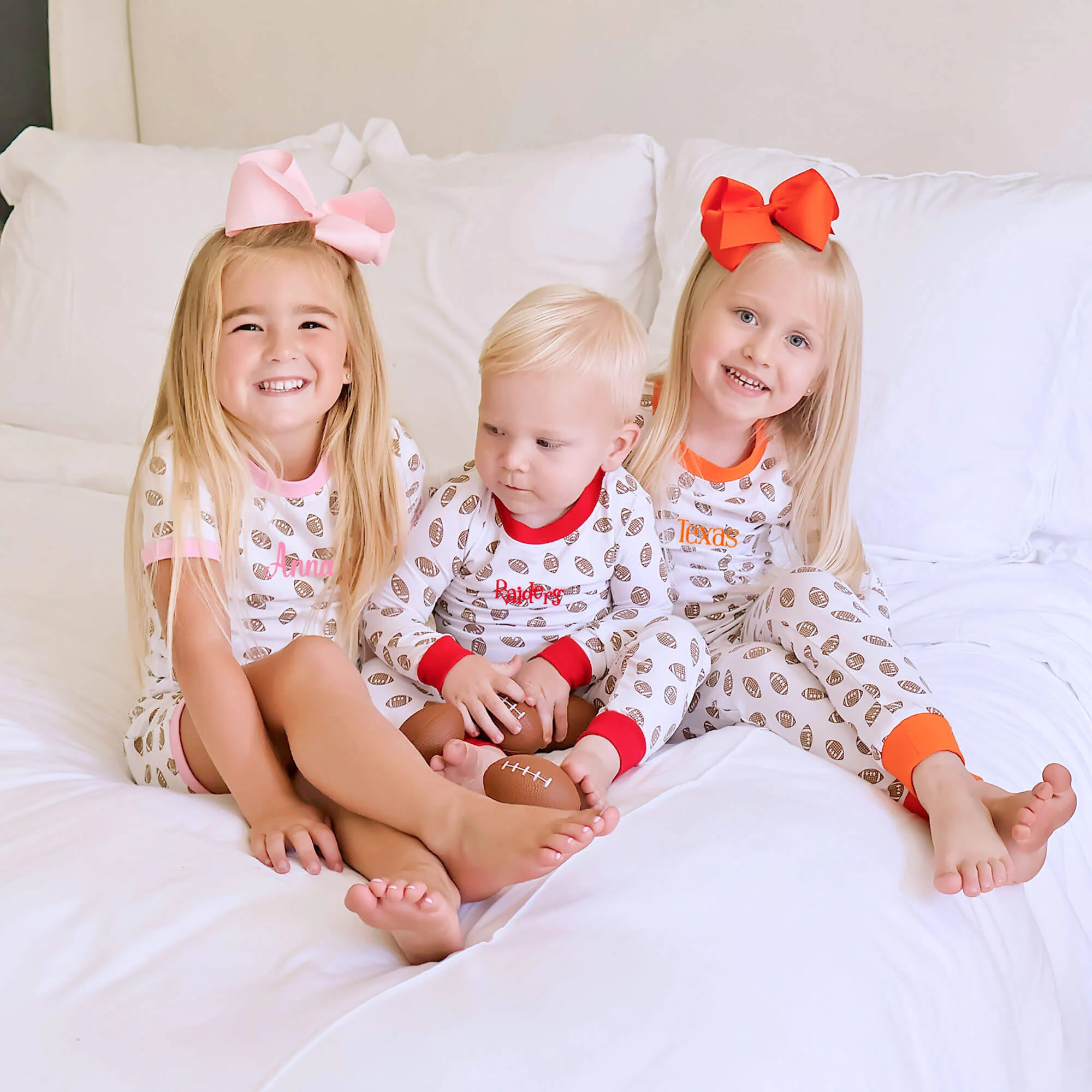Game Day Football Short Pajamas - Image 7