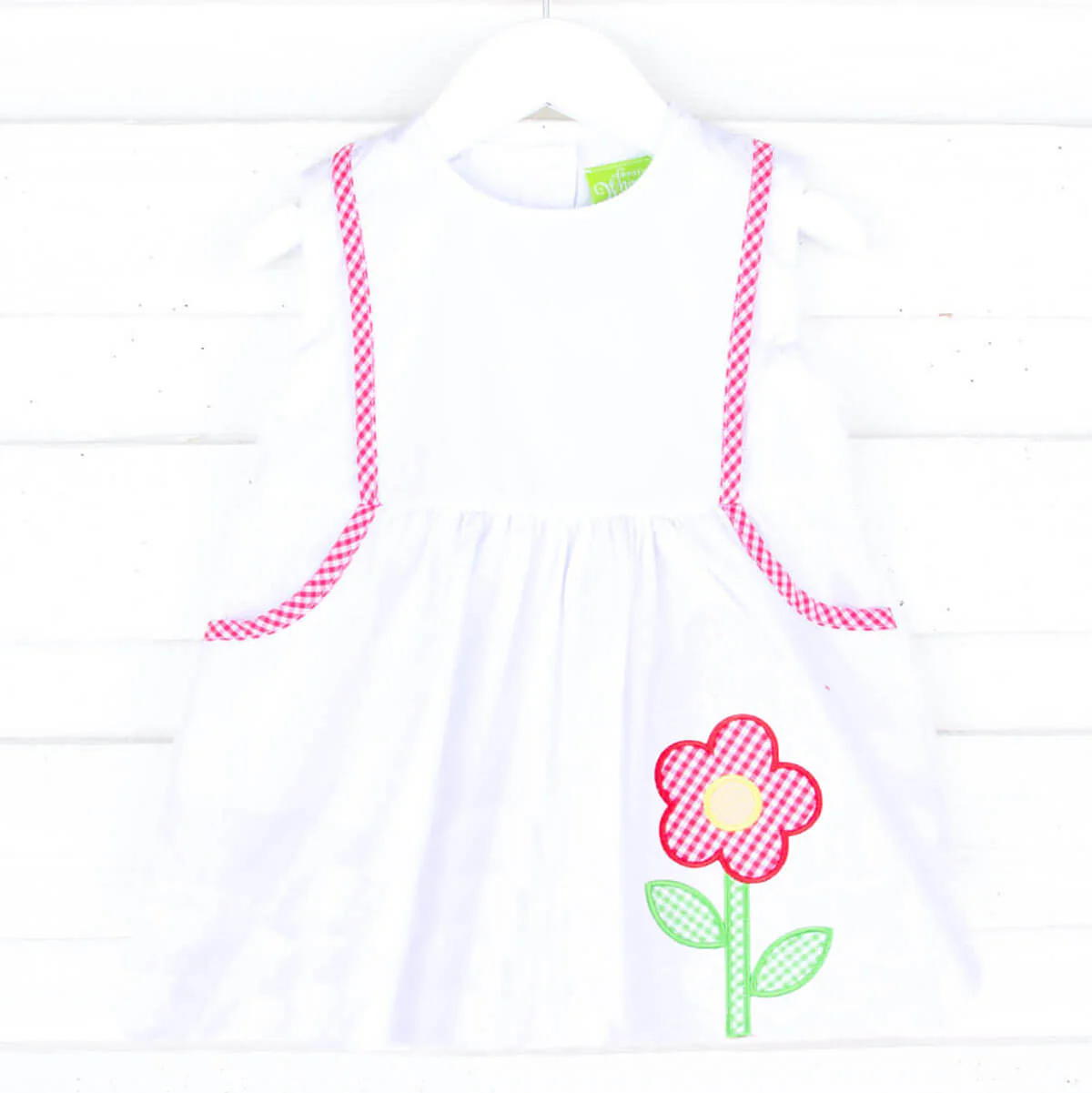 Garden Flower White Alaia Dress - Image 2