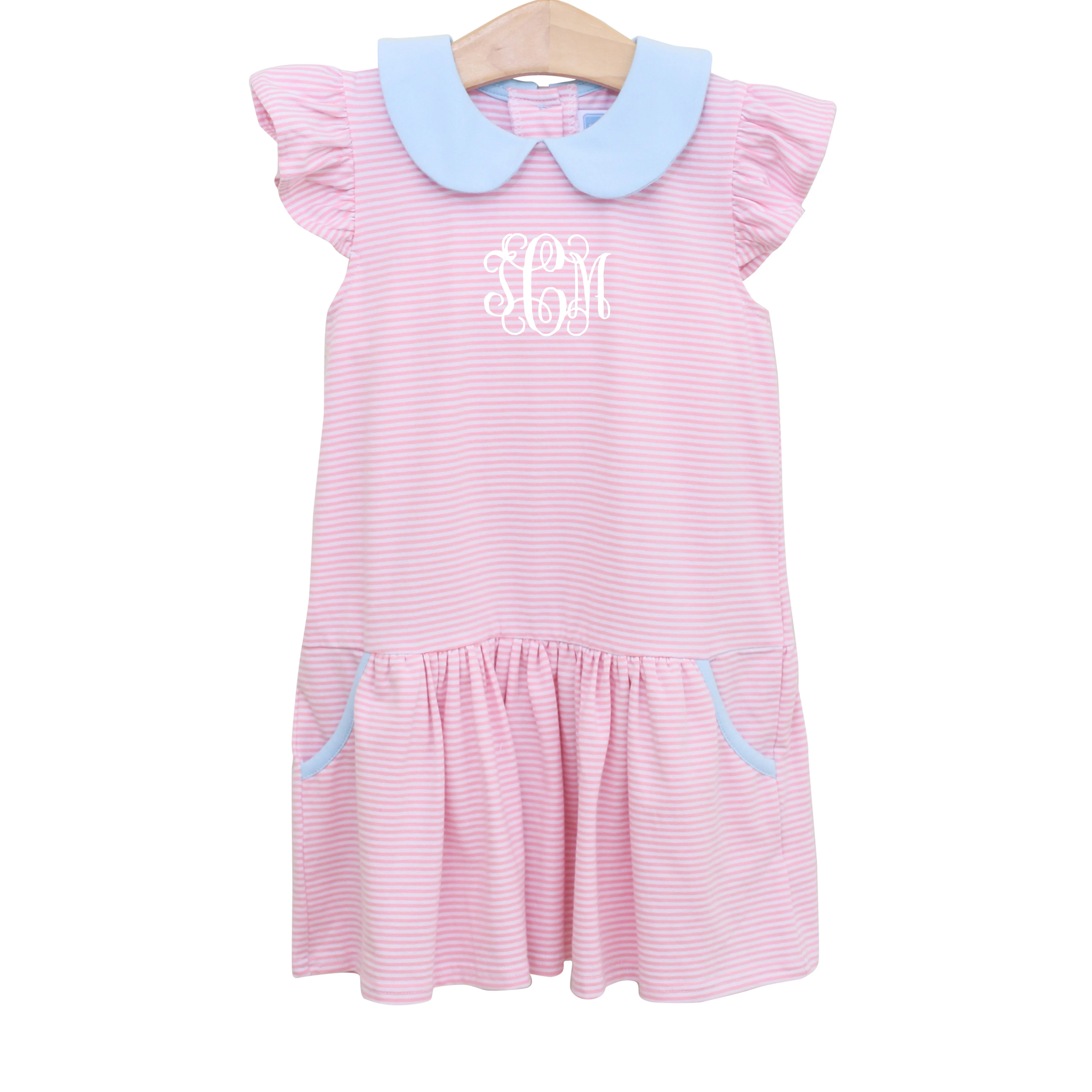 Genevieve Pink Knit Dress - Image 2