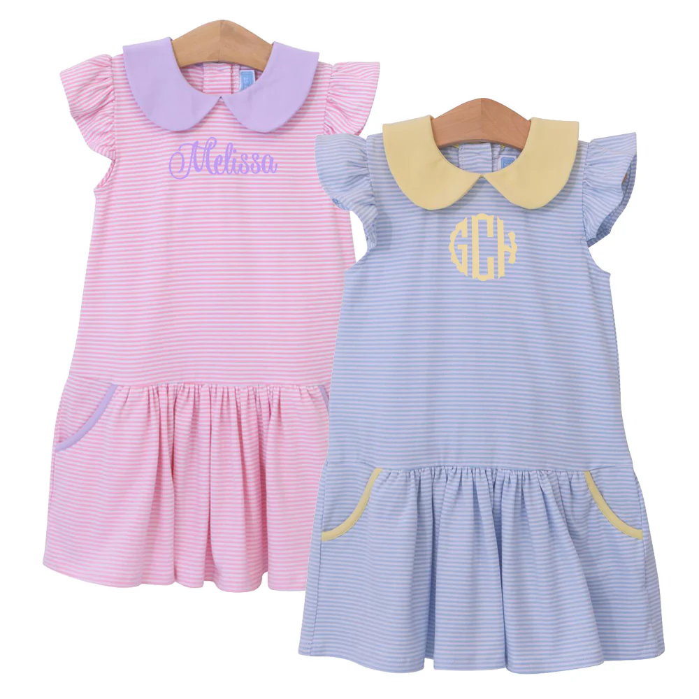 Genevieve Stripe Knit Dress - Image 2
