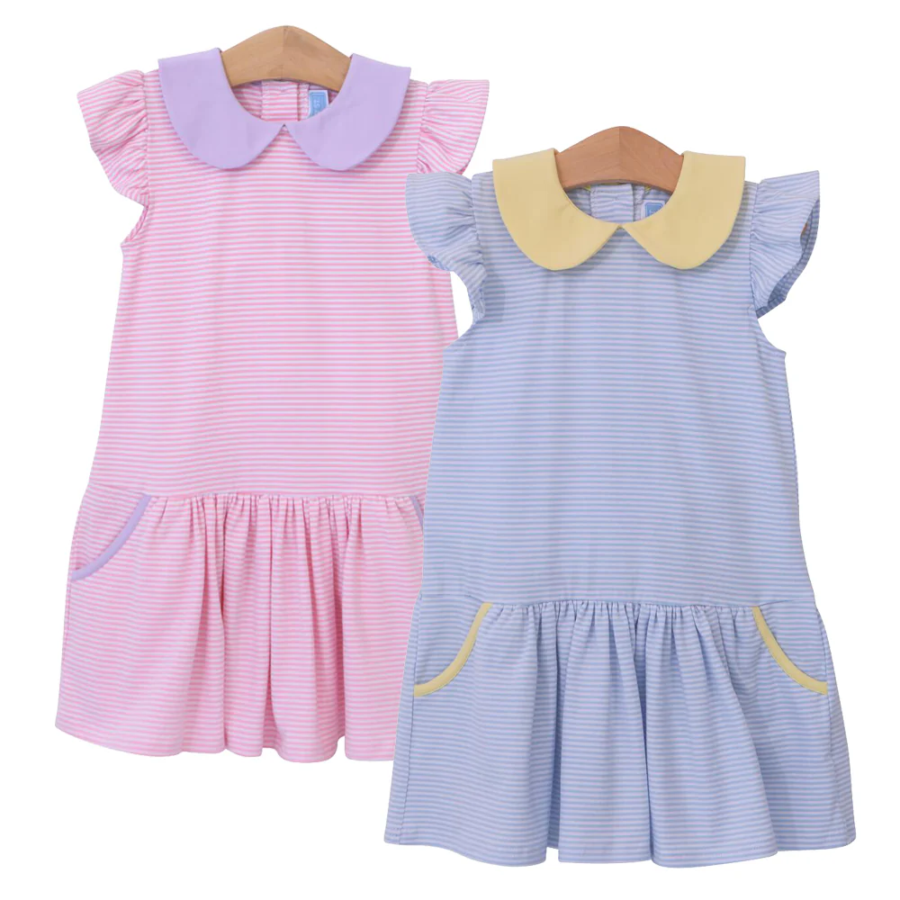 Genevieve Stripe Knit Dress - Image 4