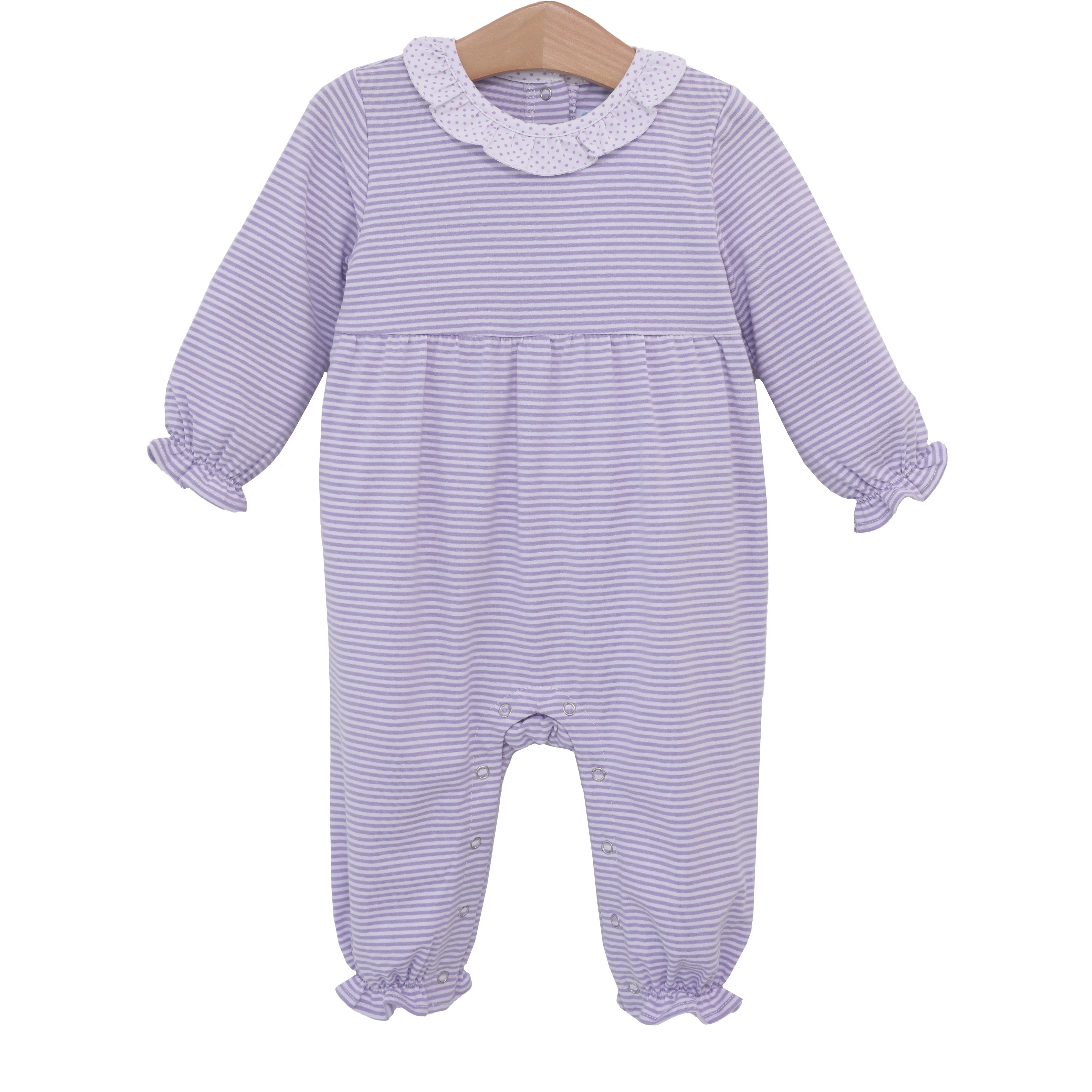 Georgia Stripe Knit Romper - Image 4
