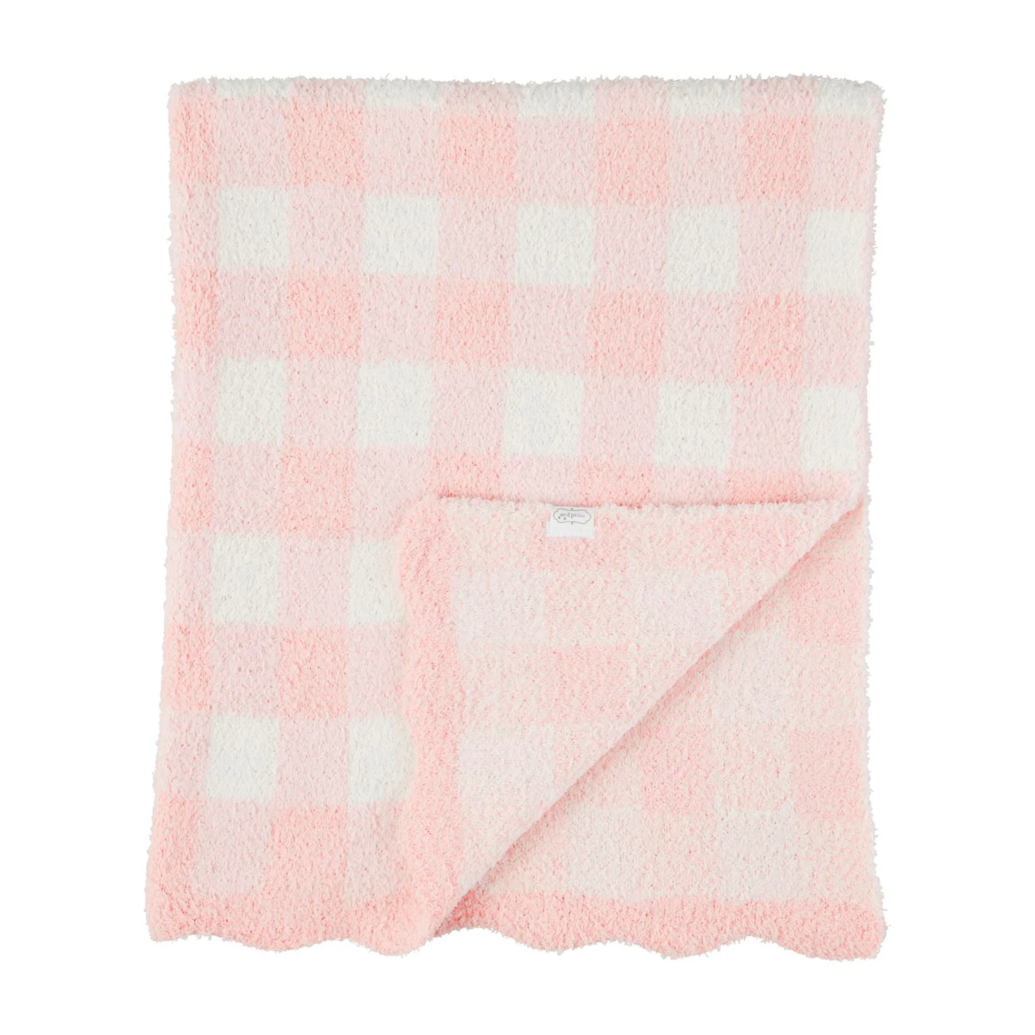 Gingham Chenille Blanket - Image 3