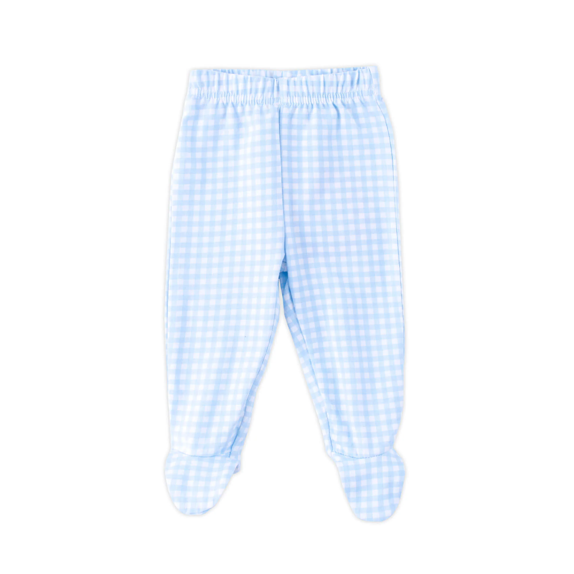 Gingham Footed Pants - Image 2
