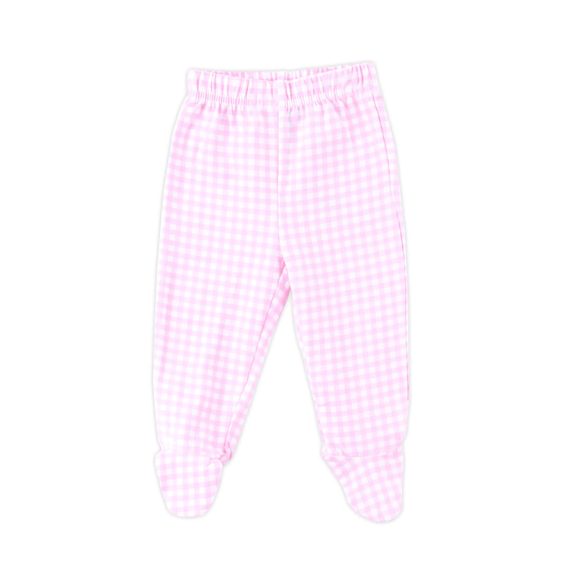 Gingham Footed Pants - Image 3