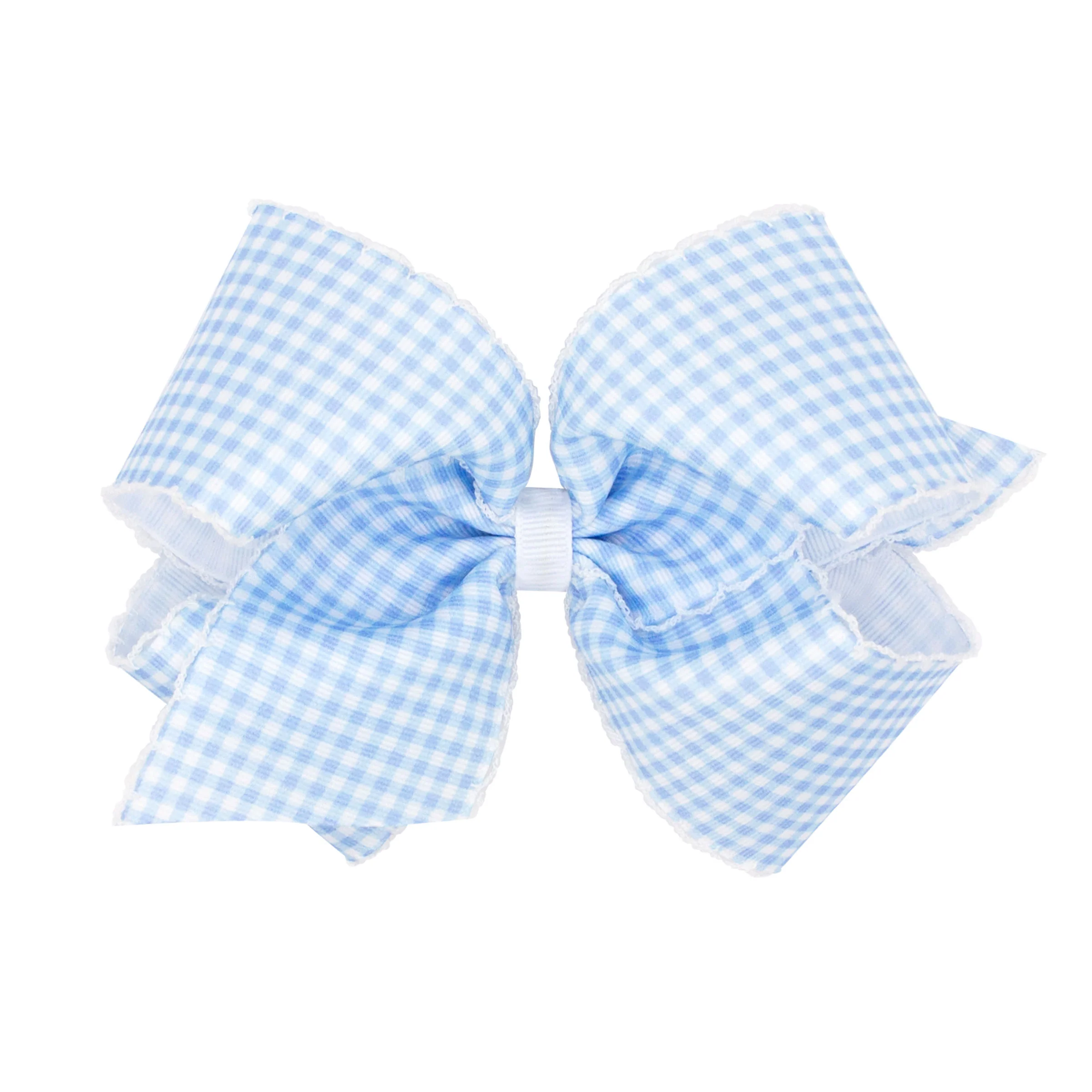 Gingham Moonstitch Bow - Image 9