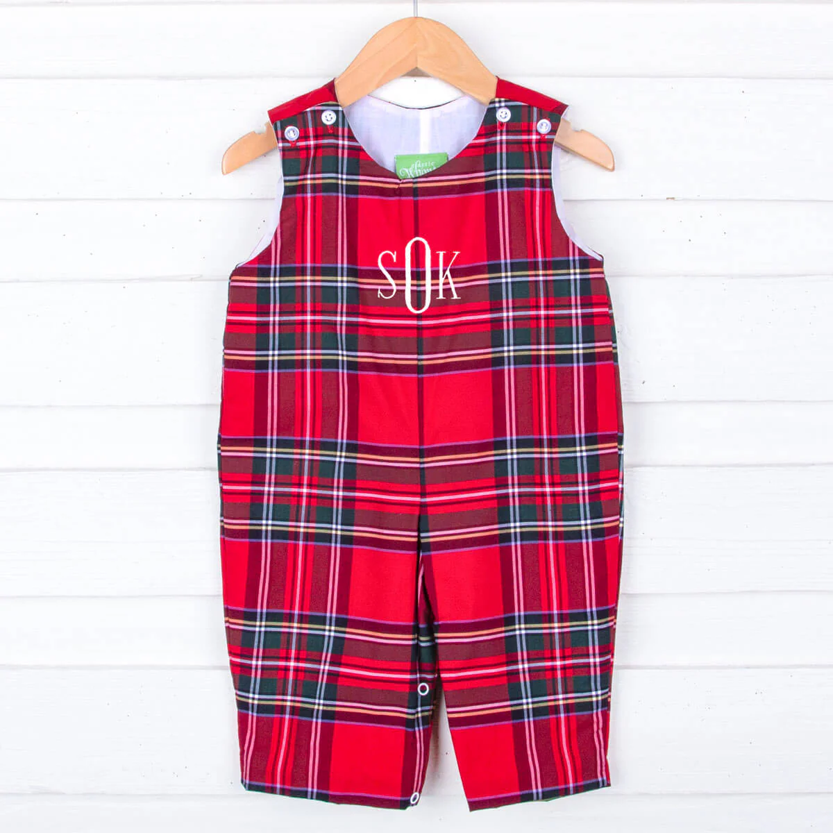 Goldbridge Plaid Red Longall - Image 2