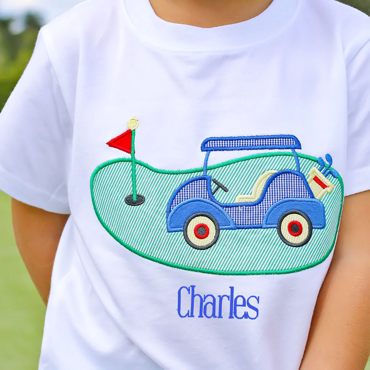 Golf Cart Short Sleeve Shirt - Image 3