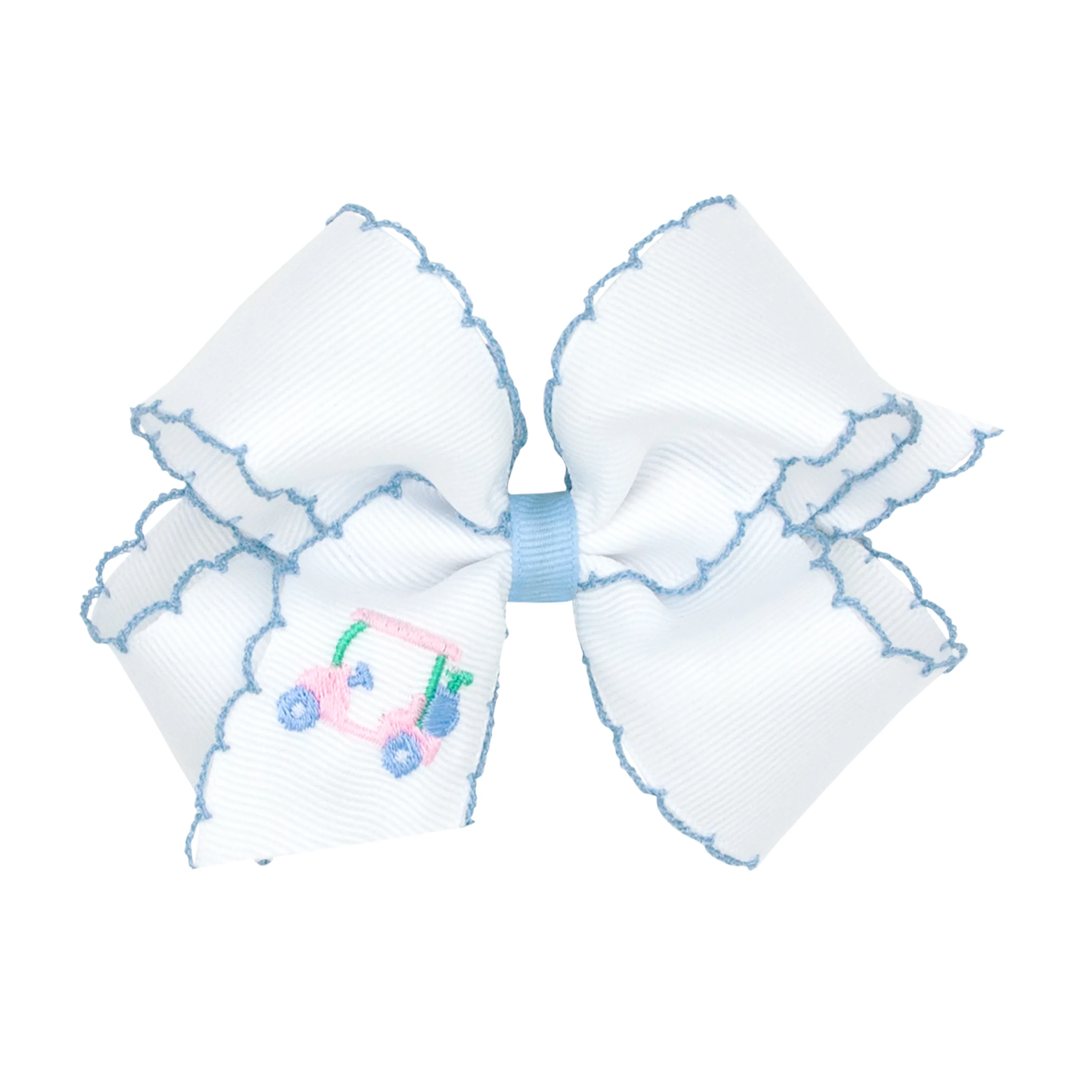 Golf Country Club Embroidered Moonstitch Bow - Image 2