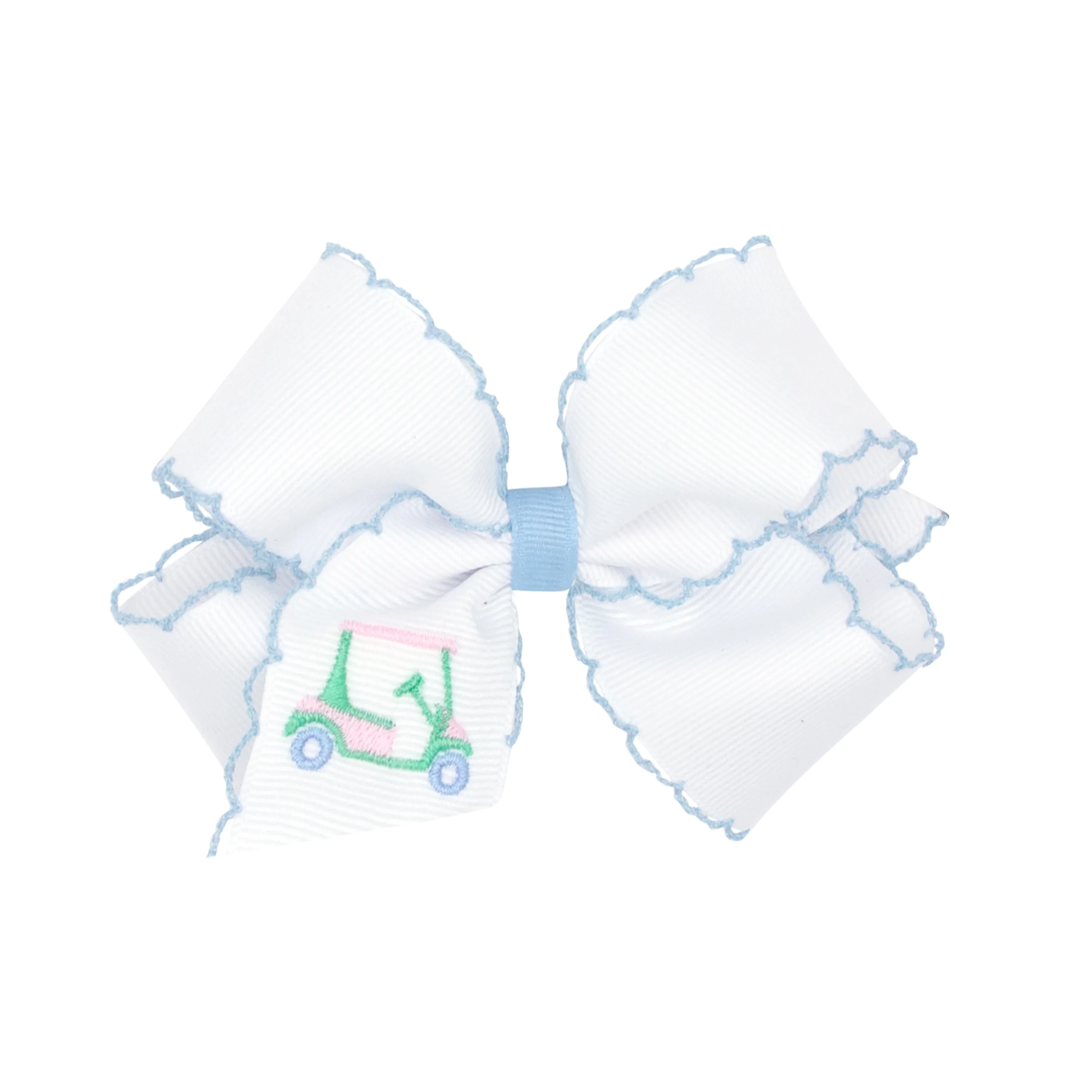Golf Embroidered Moonstitch Bow - Image 5