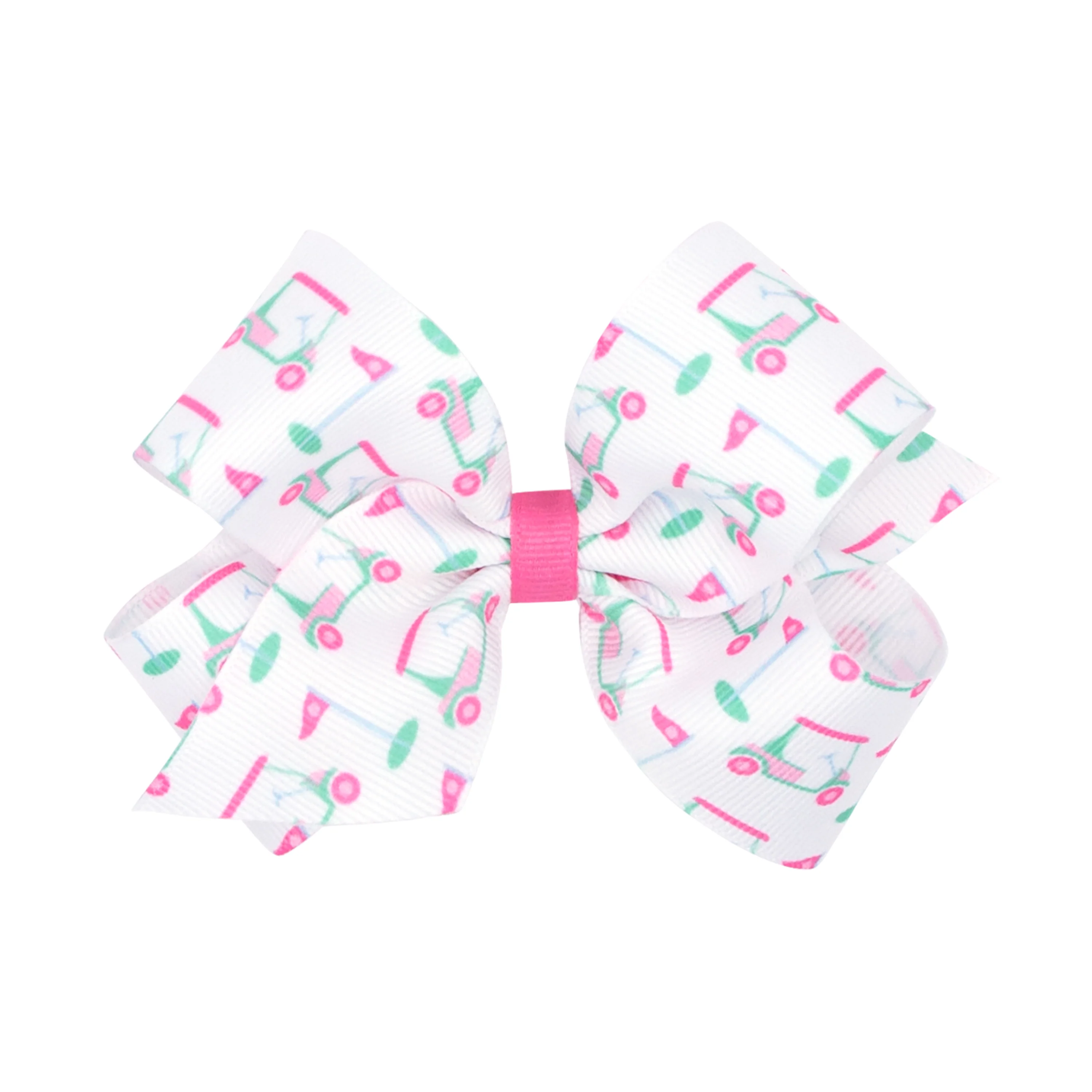 Golf Print Grosgrain Bow - Image 2