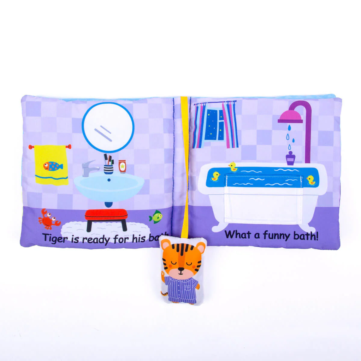 Good Night Tiger Plush Book - Image 2