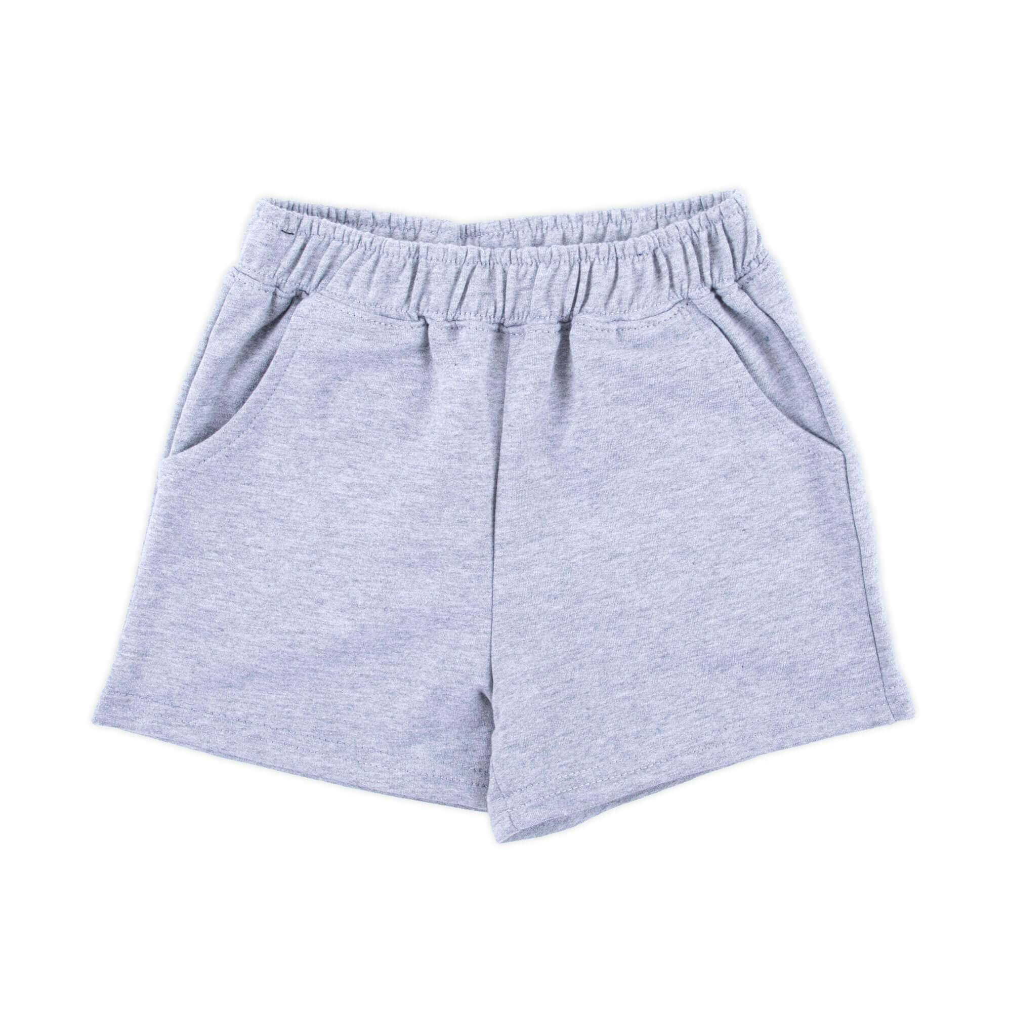 Gray French Terry Shorts - Image 3
