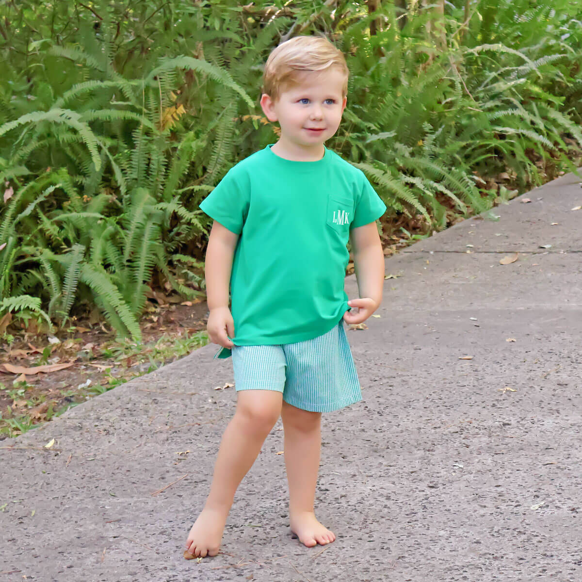 Green Short Sleeve Pocket Shirt - Image 4