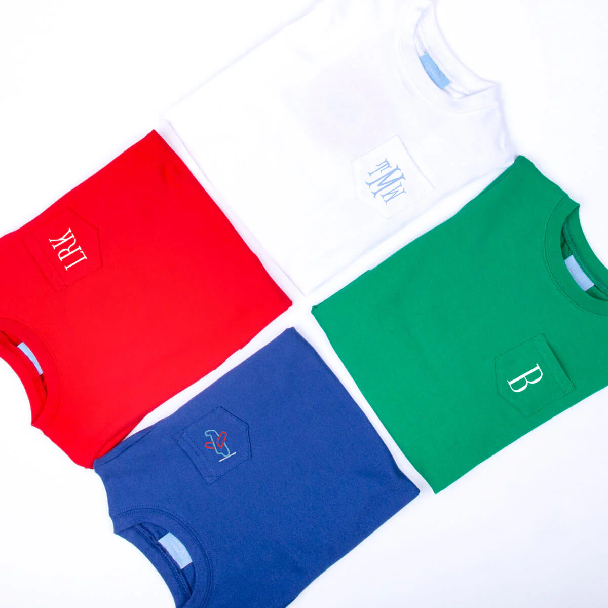 Red Solid Short Sleeve Pocket Shirt - Image 4