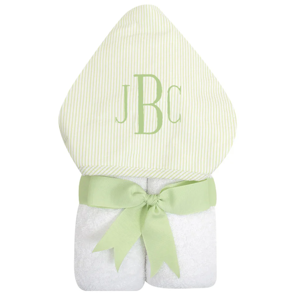 Green Stripe Everykid Towel - Image 2