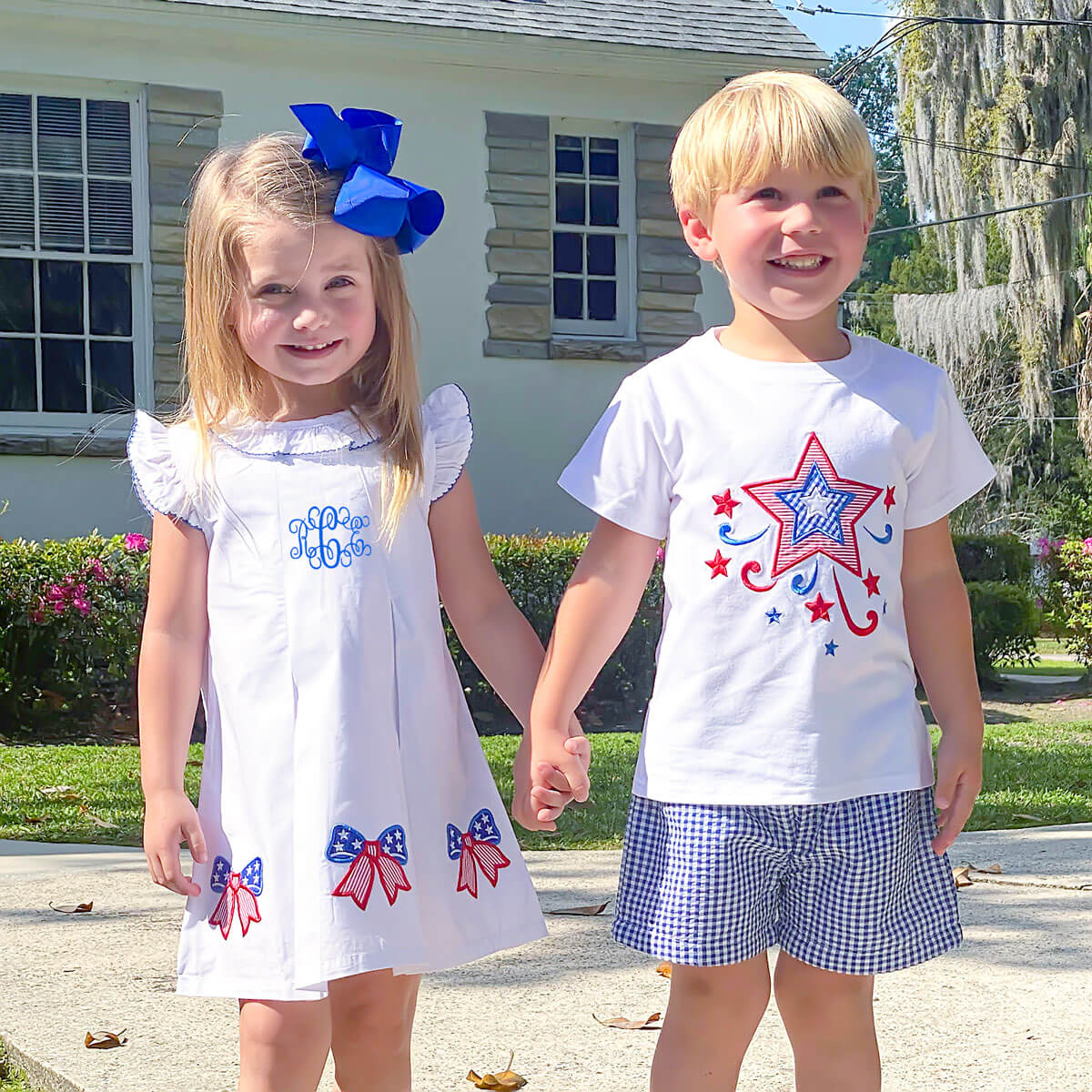 Happy Fourth White Chloe Dress - Image 5