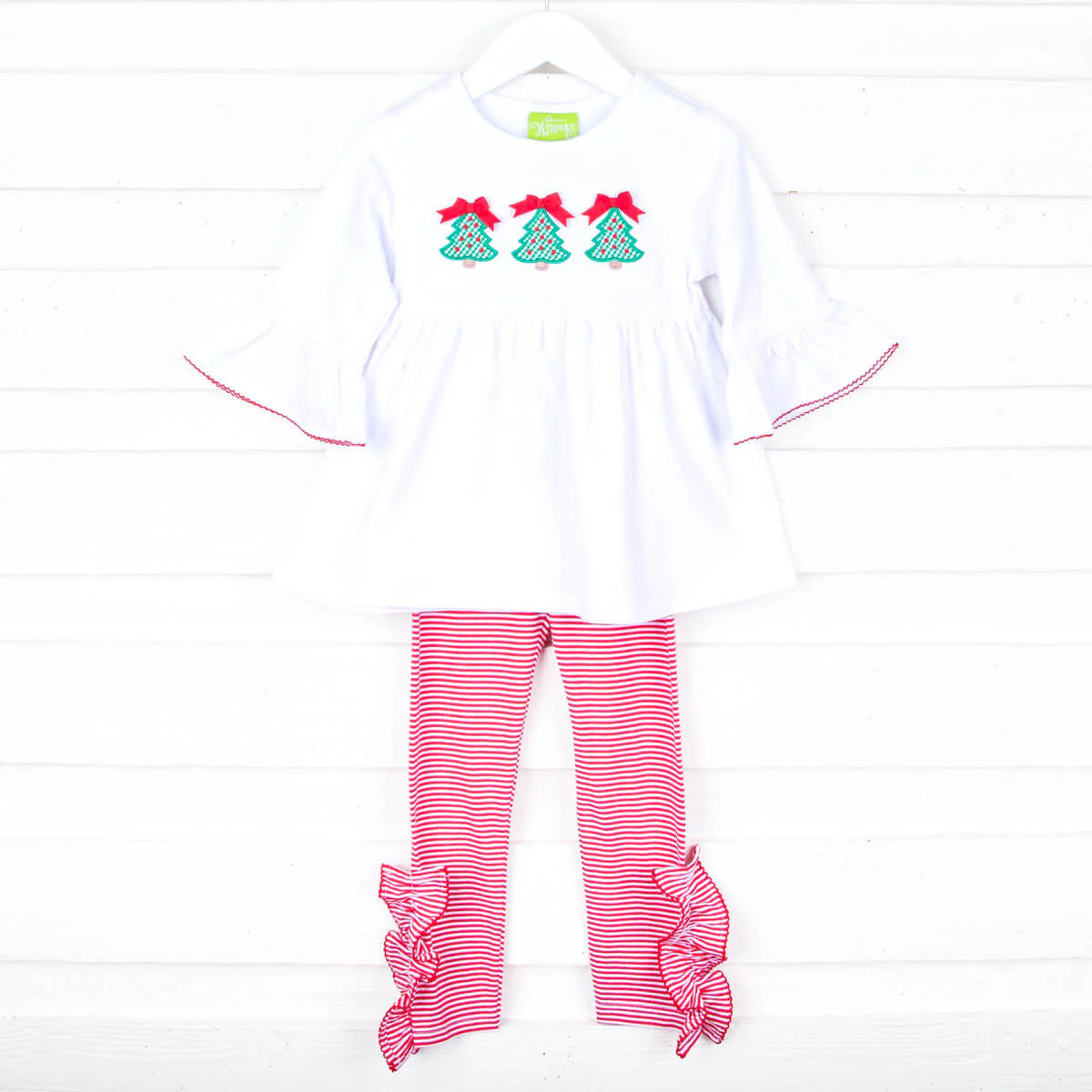 Happy Holiday Tree Sophia Legging Set - Image 3