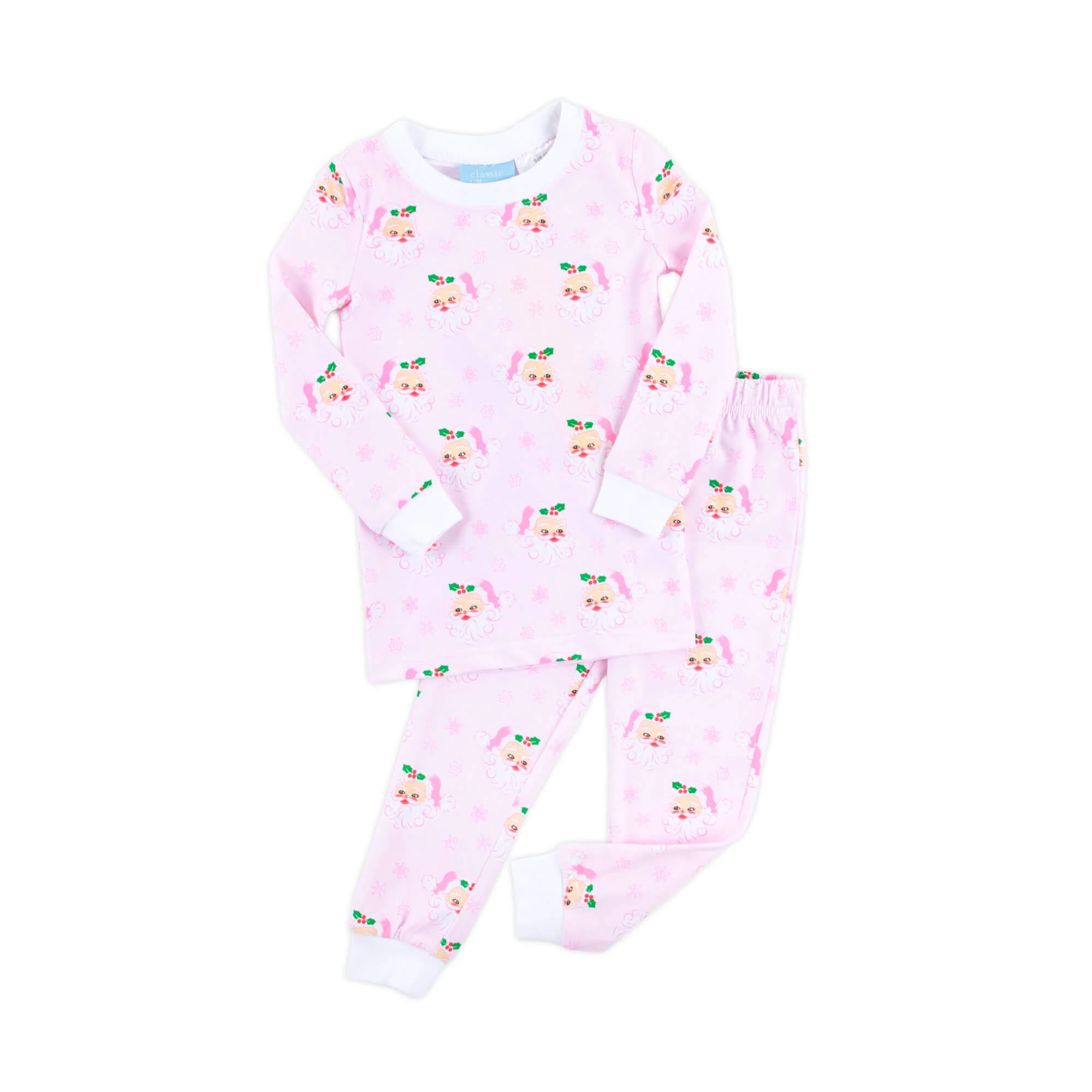 Vintage Santa Pink Pajamas - Image 4