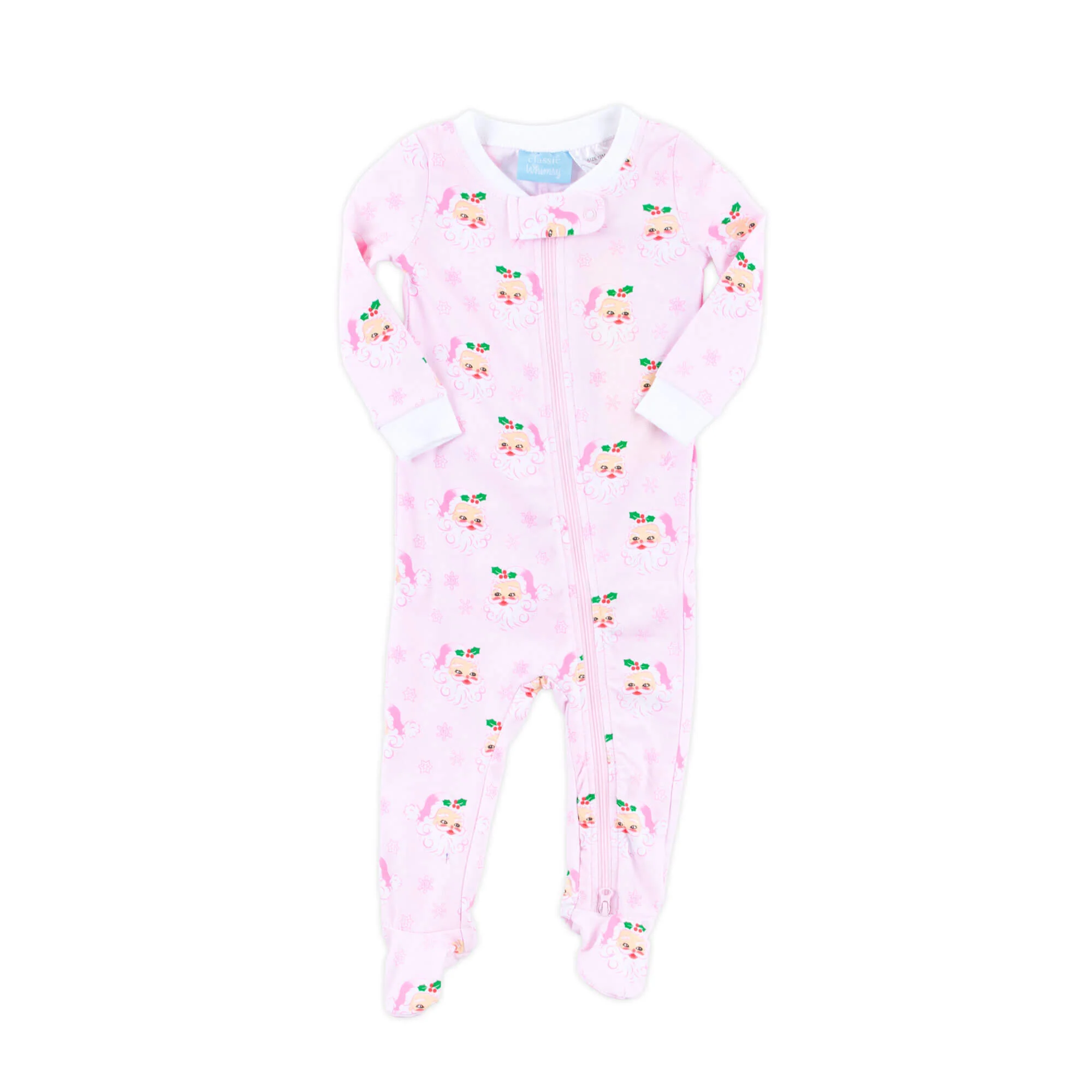 Vintage Santa Pink Zip Sleeper - Image 6