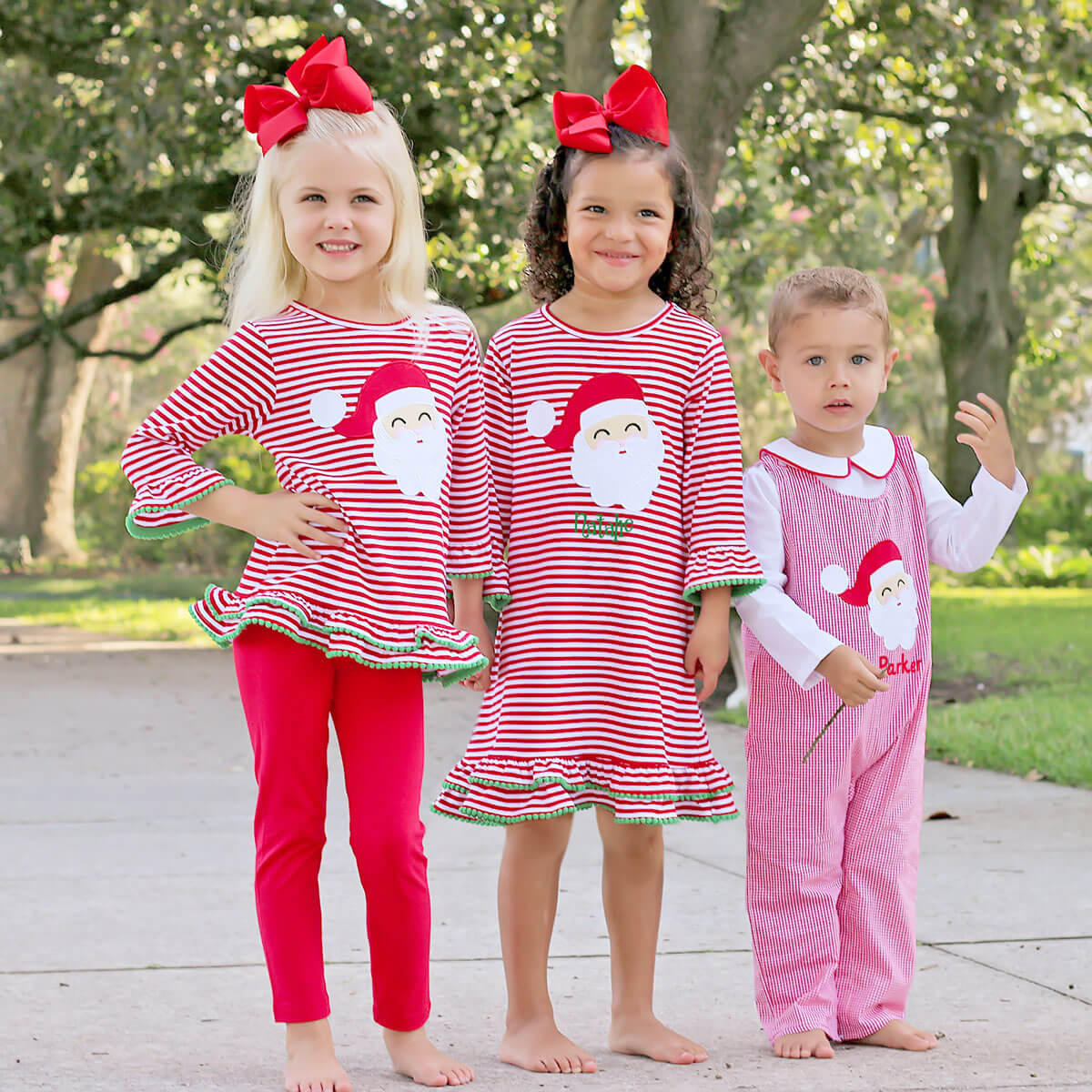 Happy Santa Red Longall - Image 5
