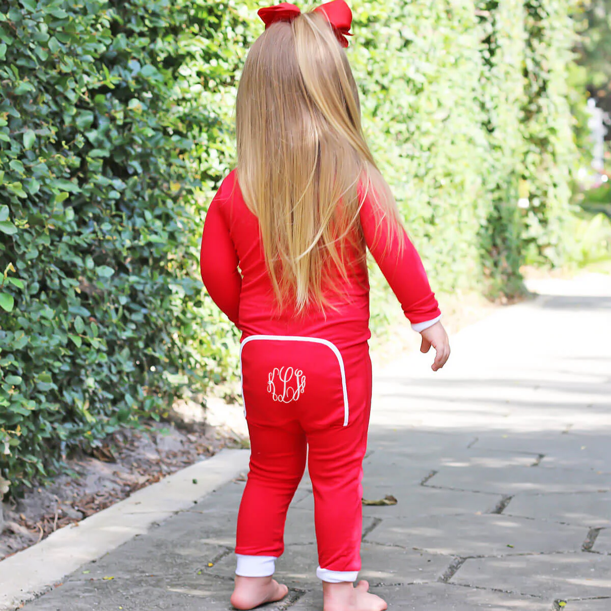 Happy Santa Red Zip Sleeper - Image 5