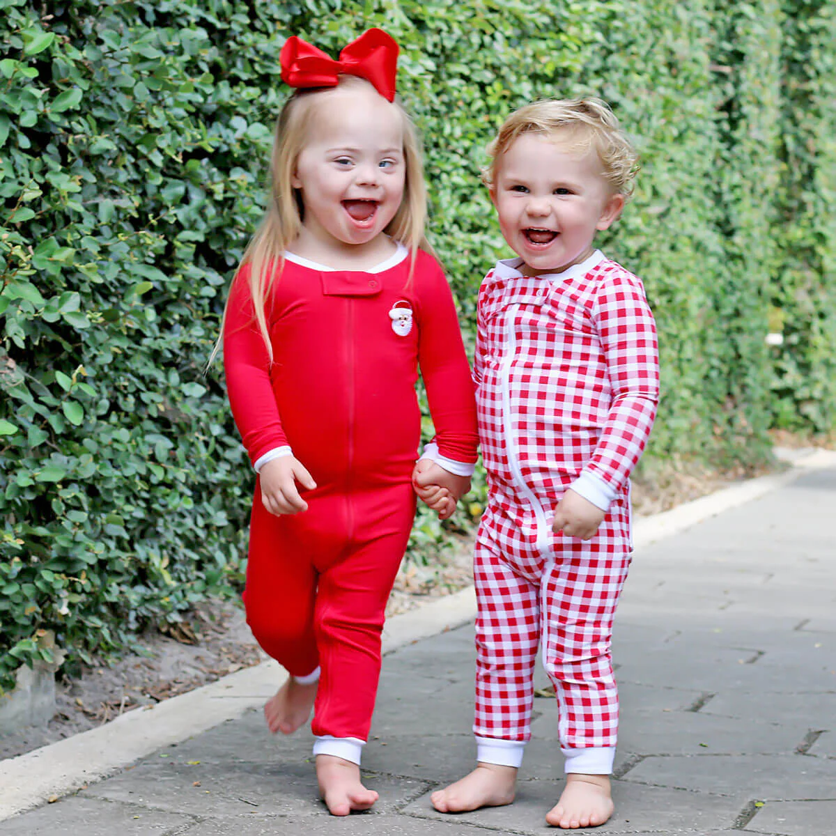 Happy Santa Red Zip Sleeper - Image 6