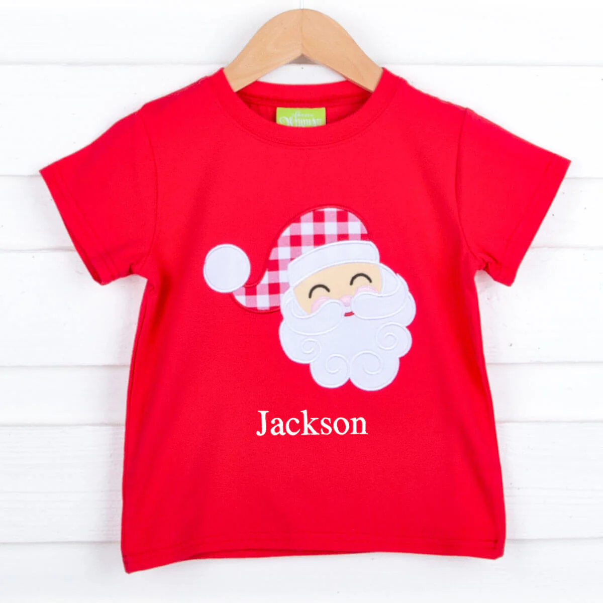 Happy Santa Red Short Sleeve Shirt - Image 2