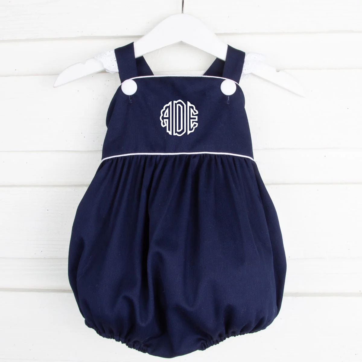 Harper Bubble Navy Pique - Image 7