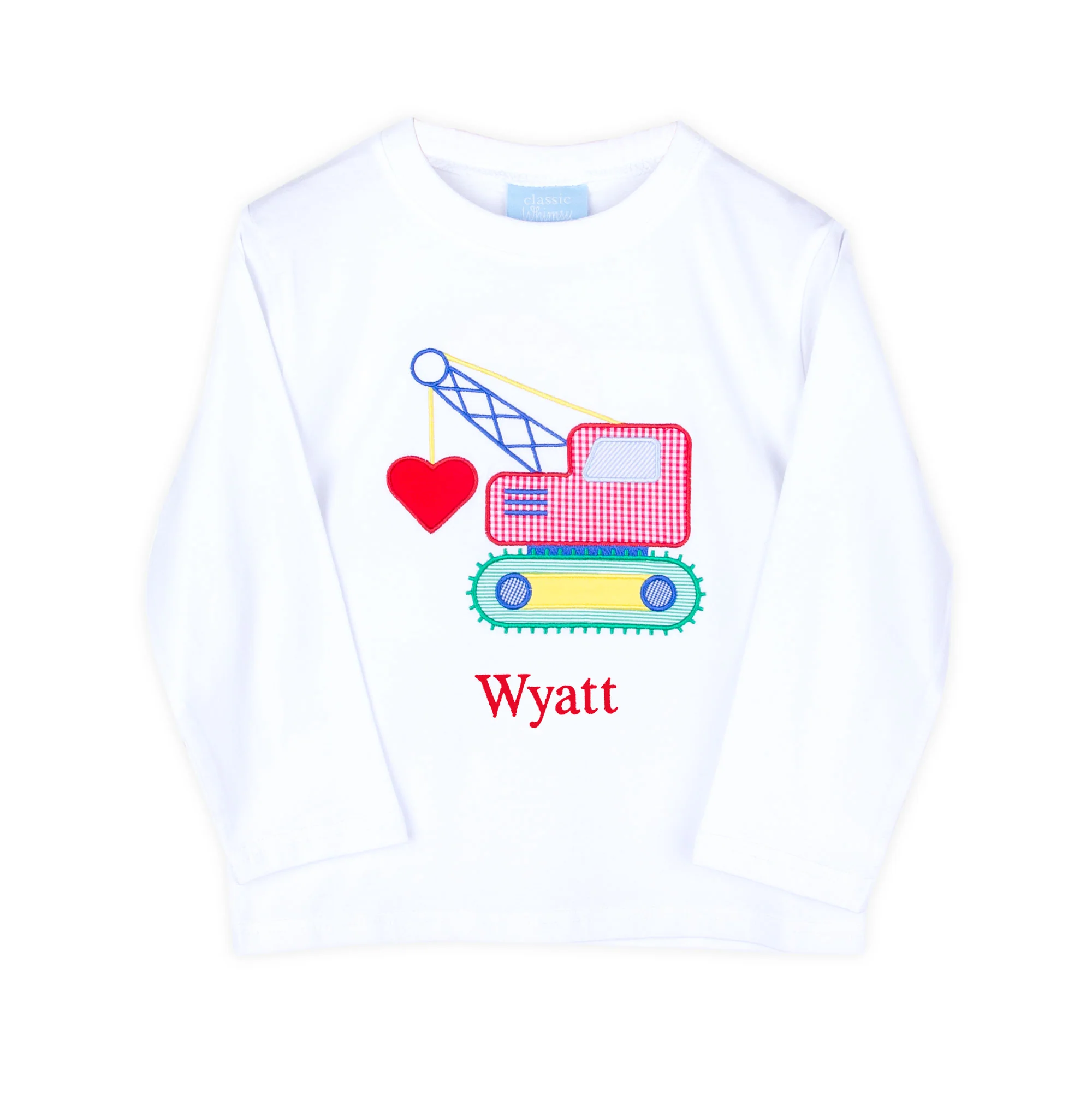 Heart Crane White Long Sleeve Shirt - Image 2