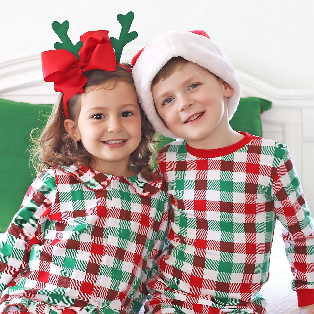 Holiday Check Knit Pajamas - Image 6