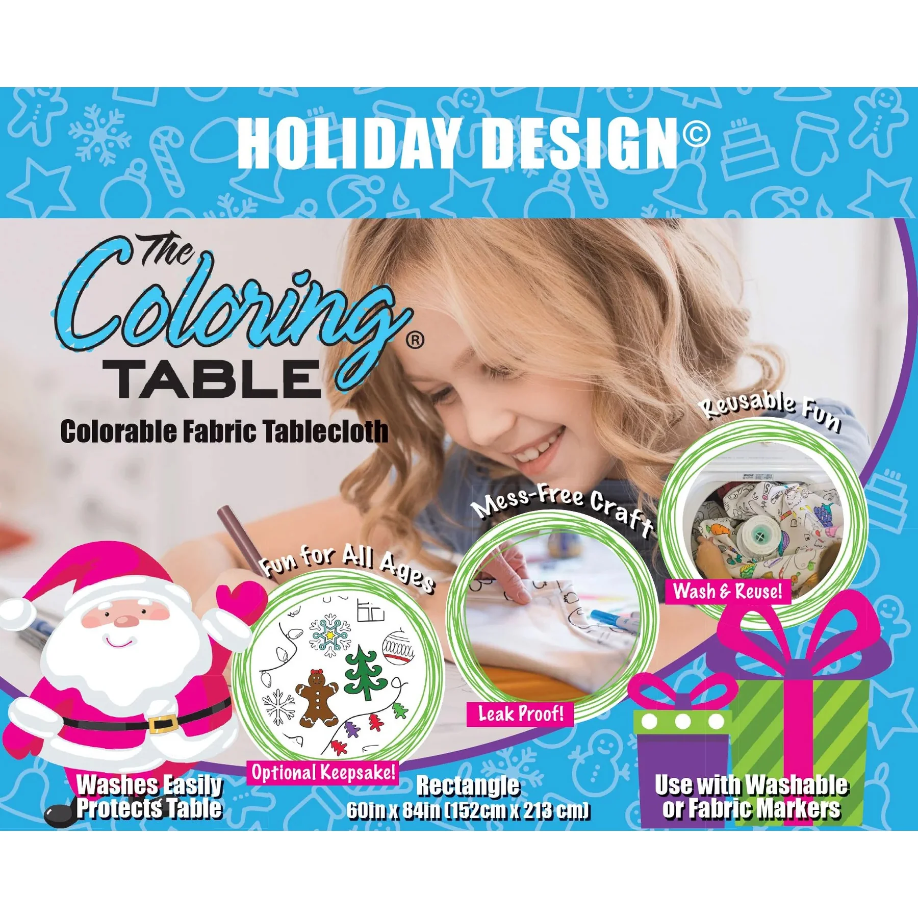 Holiday Tablecloth Square - Image 2