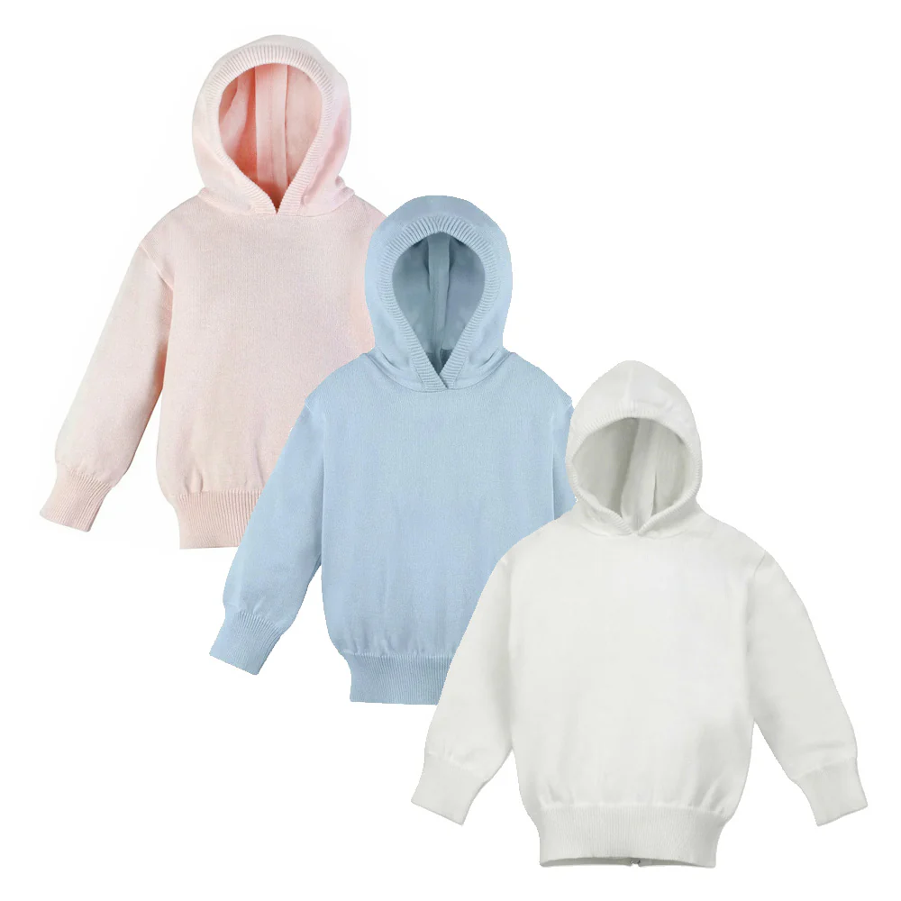 Hooded Zip Back Sweater - Image 2