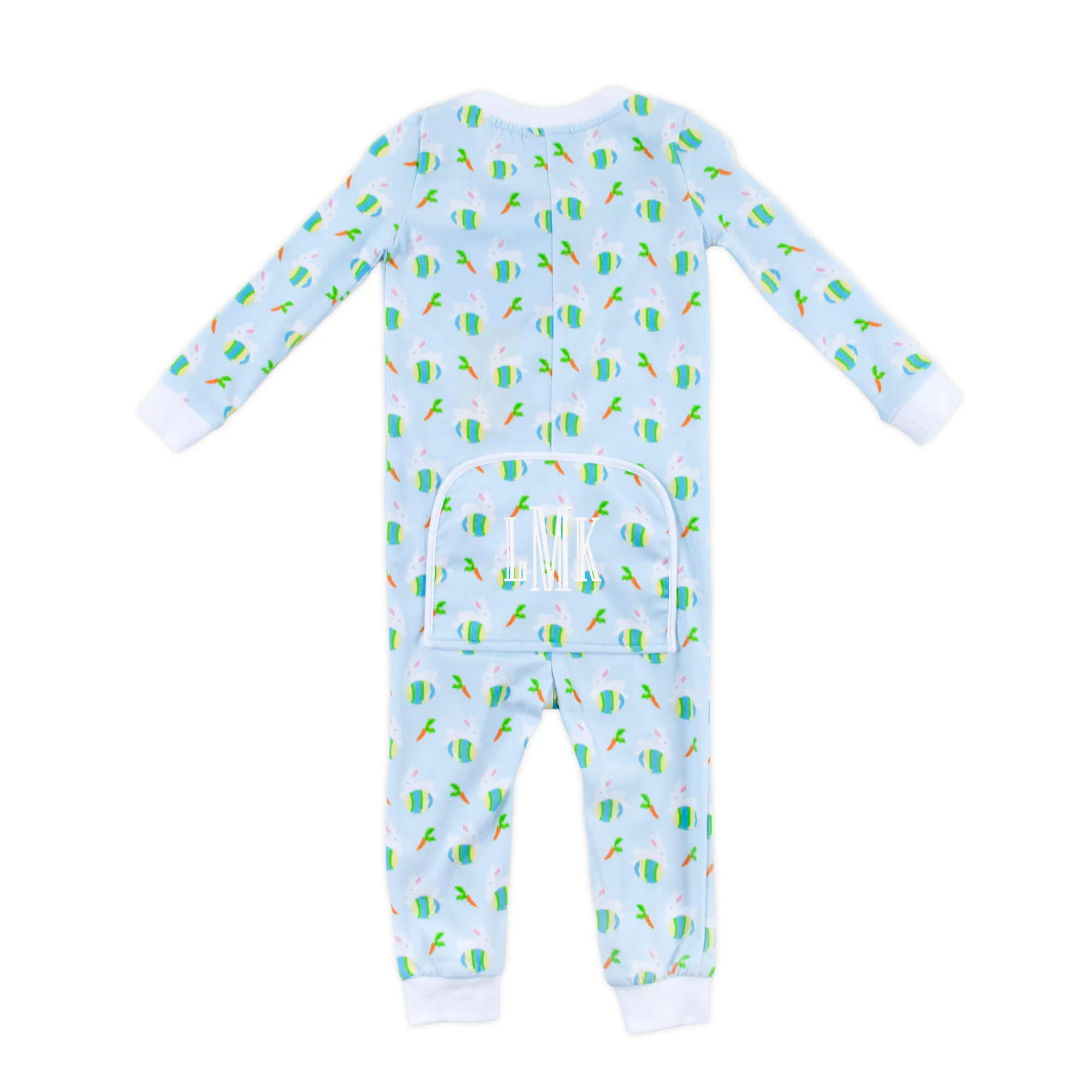 Hop Into Easter Blue Zip Sleeper - Image 2
