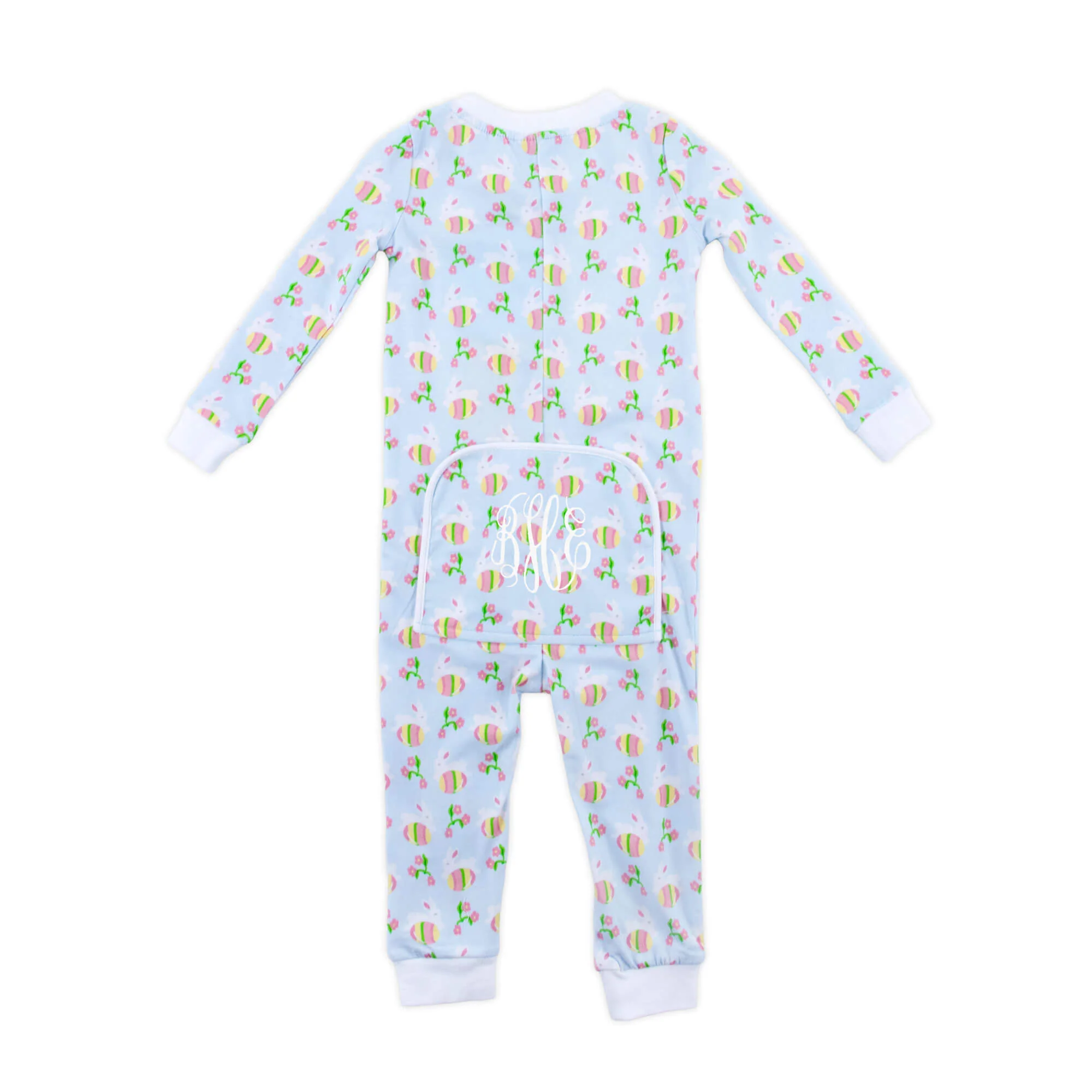 Hop Into Easter Pink Zip Sleeper - Image 5
