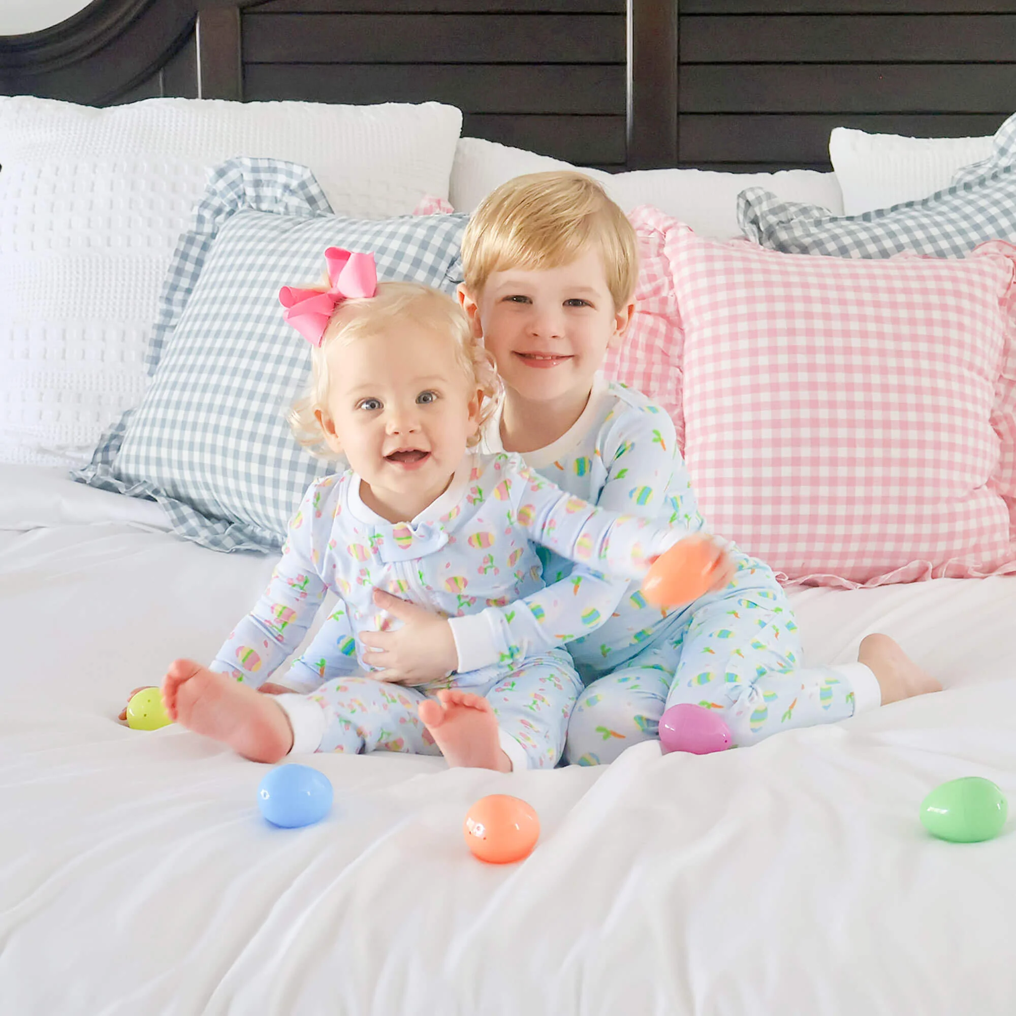 Hop Into Easter Pink Zip Sleeper - Image 6