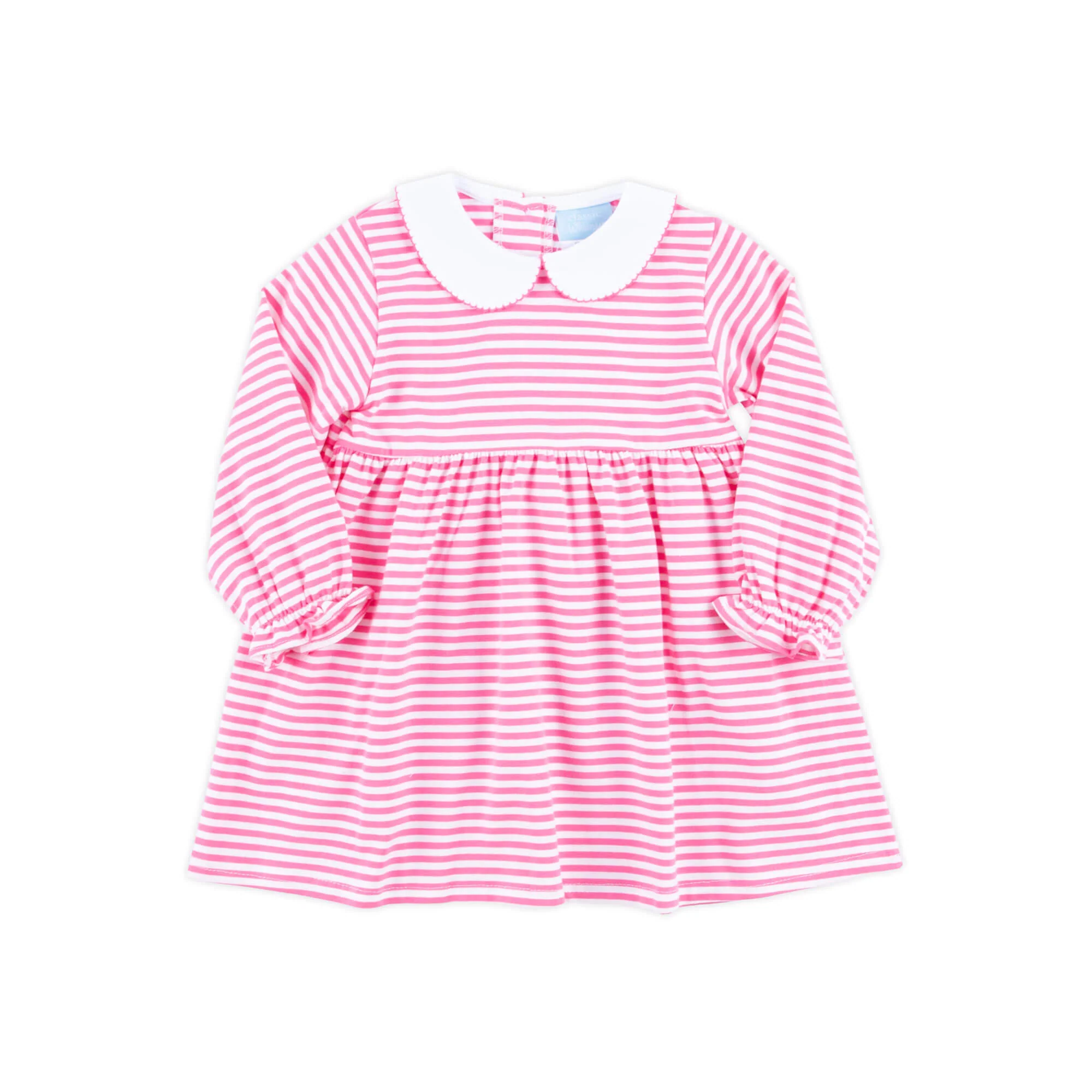 Hot Pink Stripe Riley Dress - Image 2