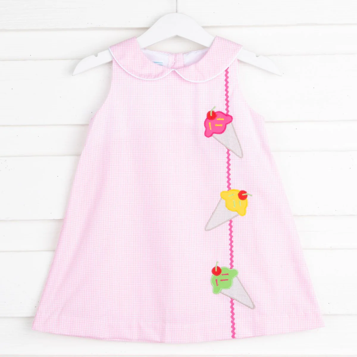 Ice Cream Cone Pink Sally Dress - Image 2