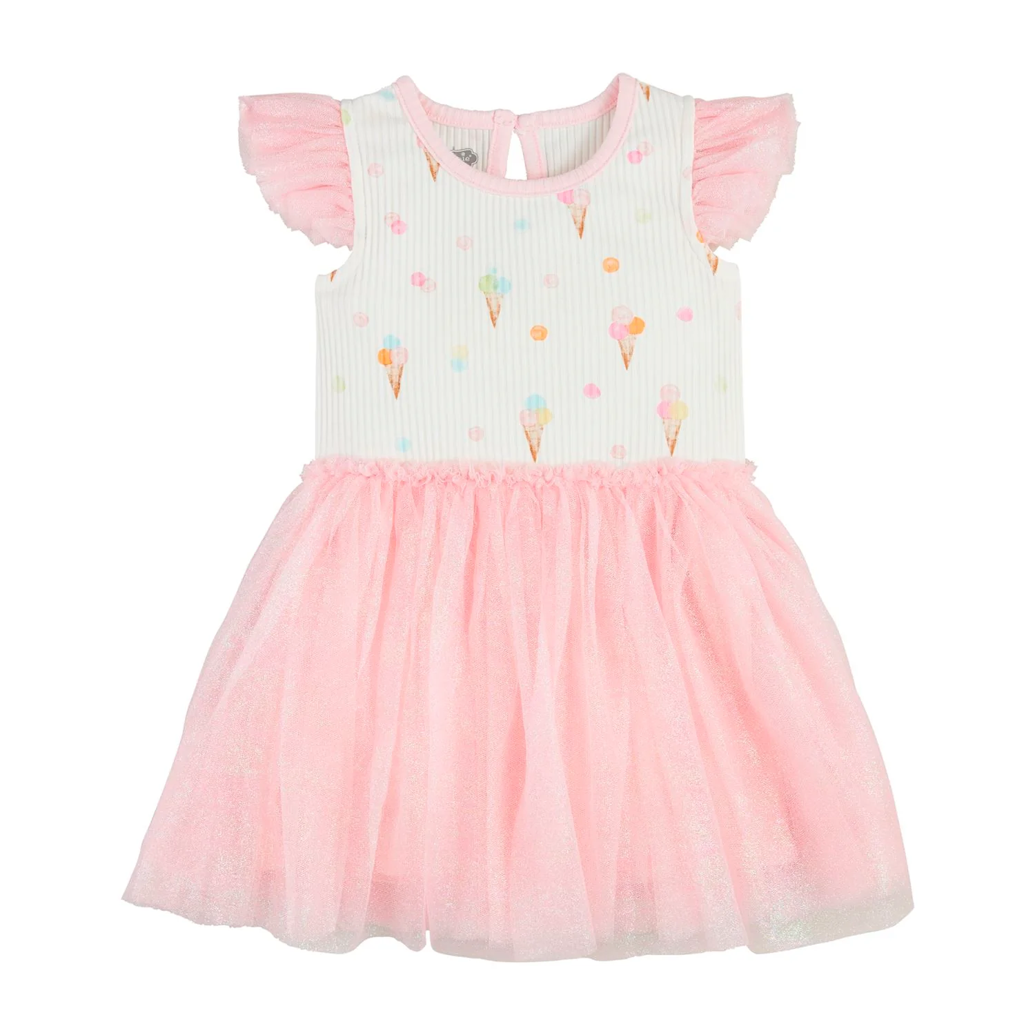 Ice Cream Pink Tutu Dress - Image 2