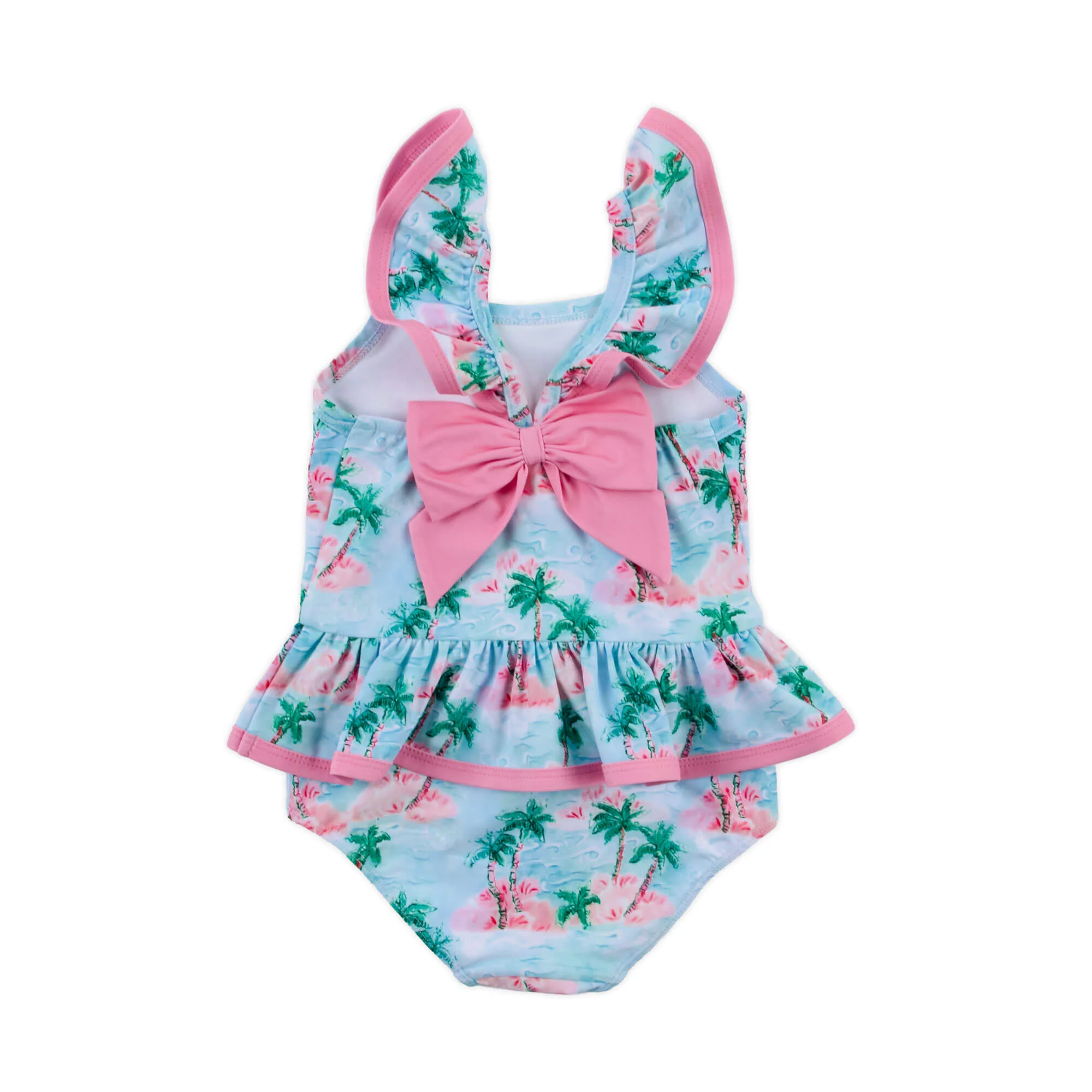 Island Palm One Piece Swimsuit - Image 4