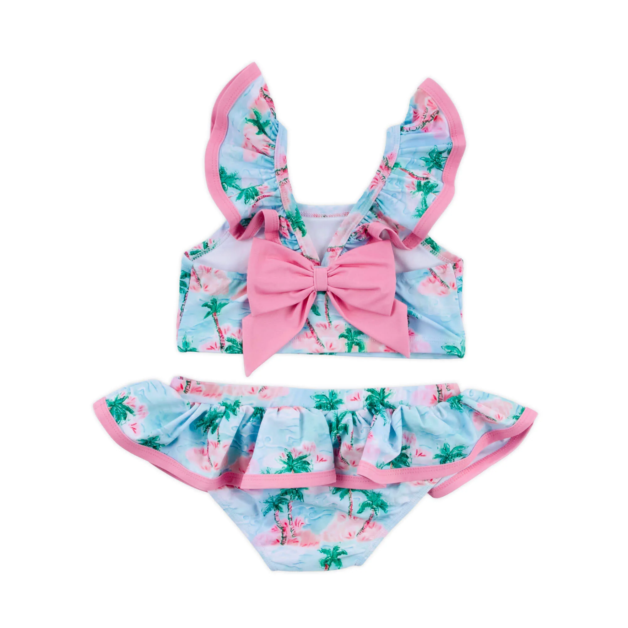 Island Palm Two Piece Swimsuit - Image 4