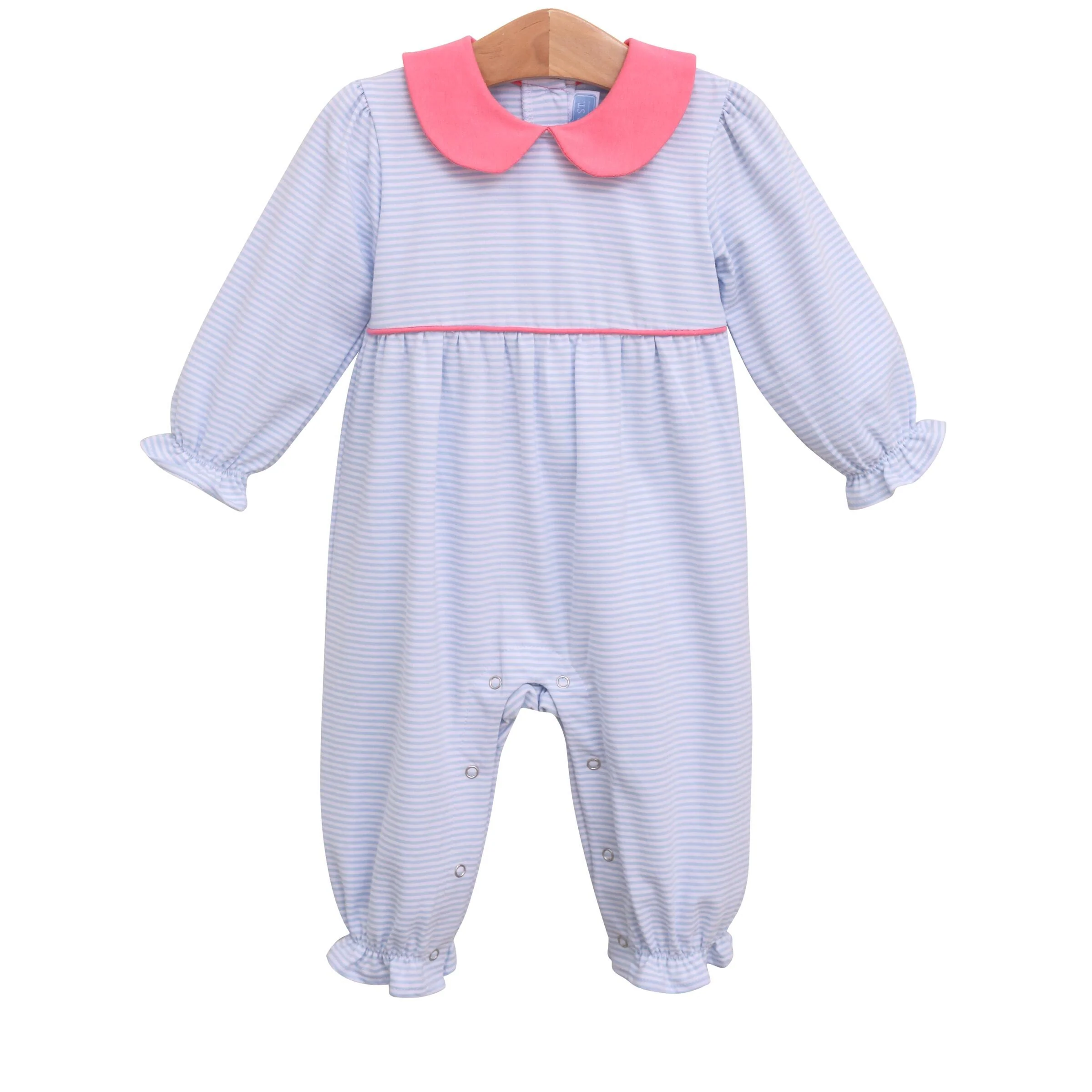 Katherine Stripe Knit Romper - Image 3