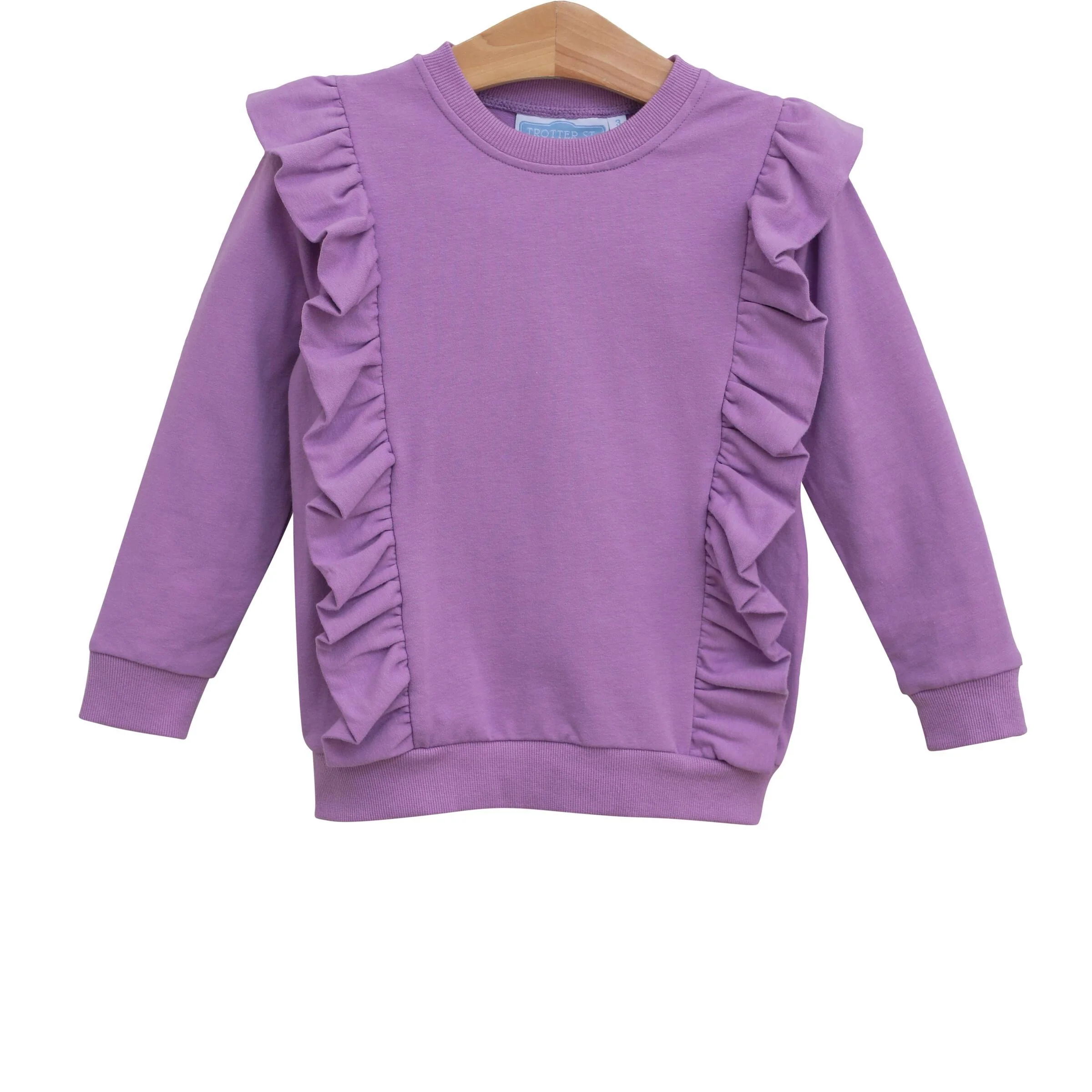 Laura Ruffle Pullover Sweater - Image 3
