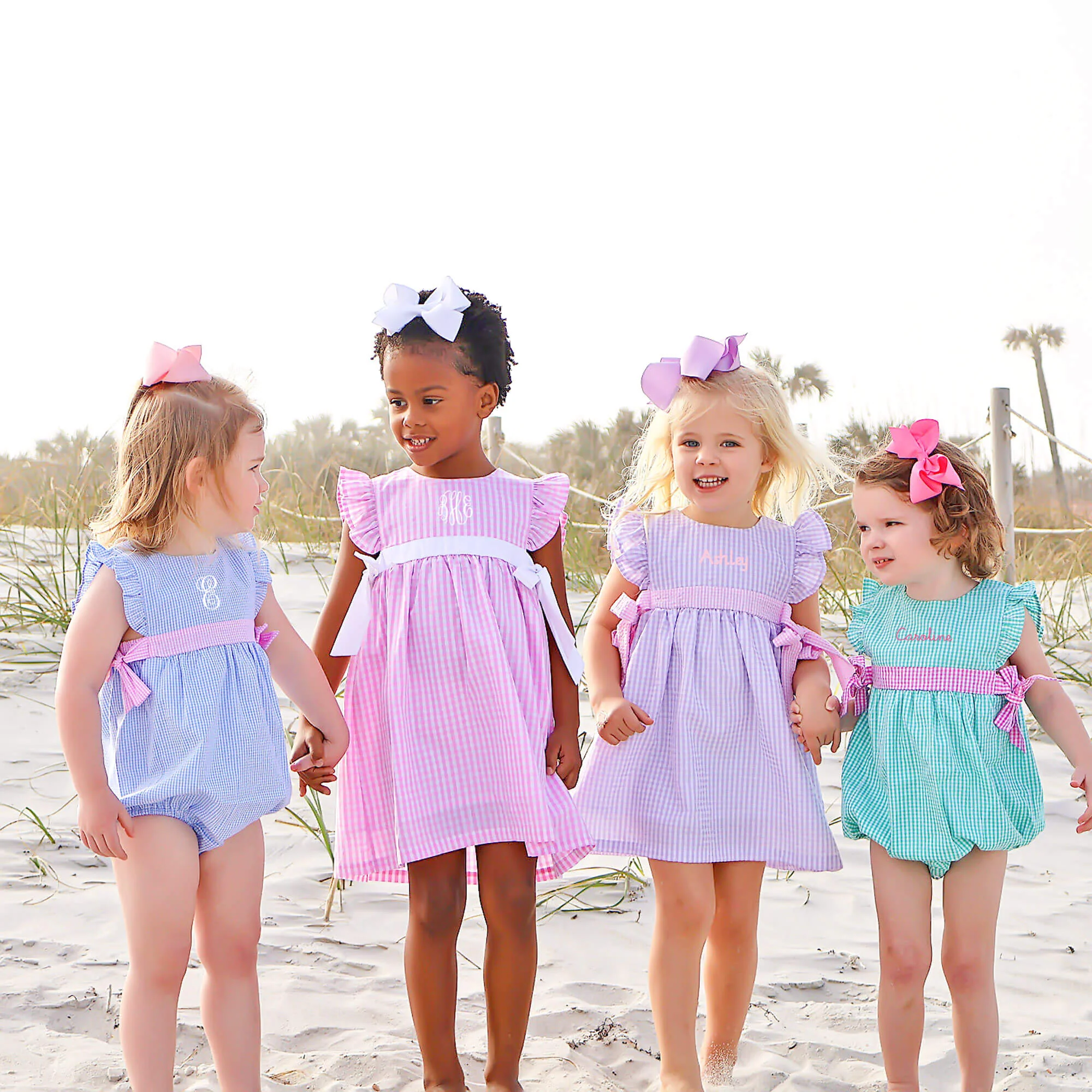 Lavender Gingham Avery Dress - Image 5