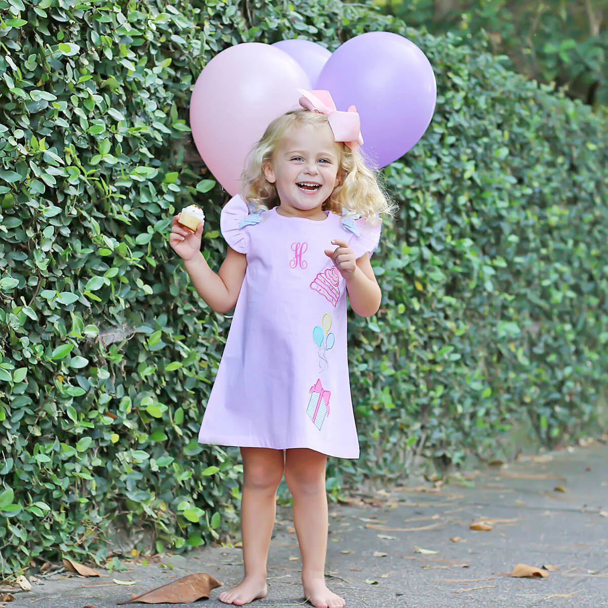 Let's Celebrate Pink Ivy Dress - Image 2