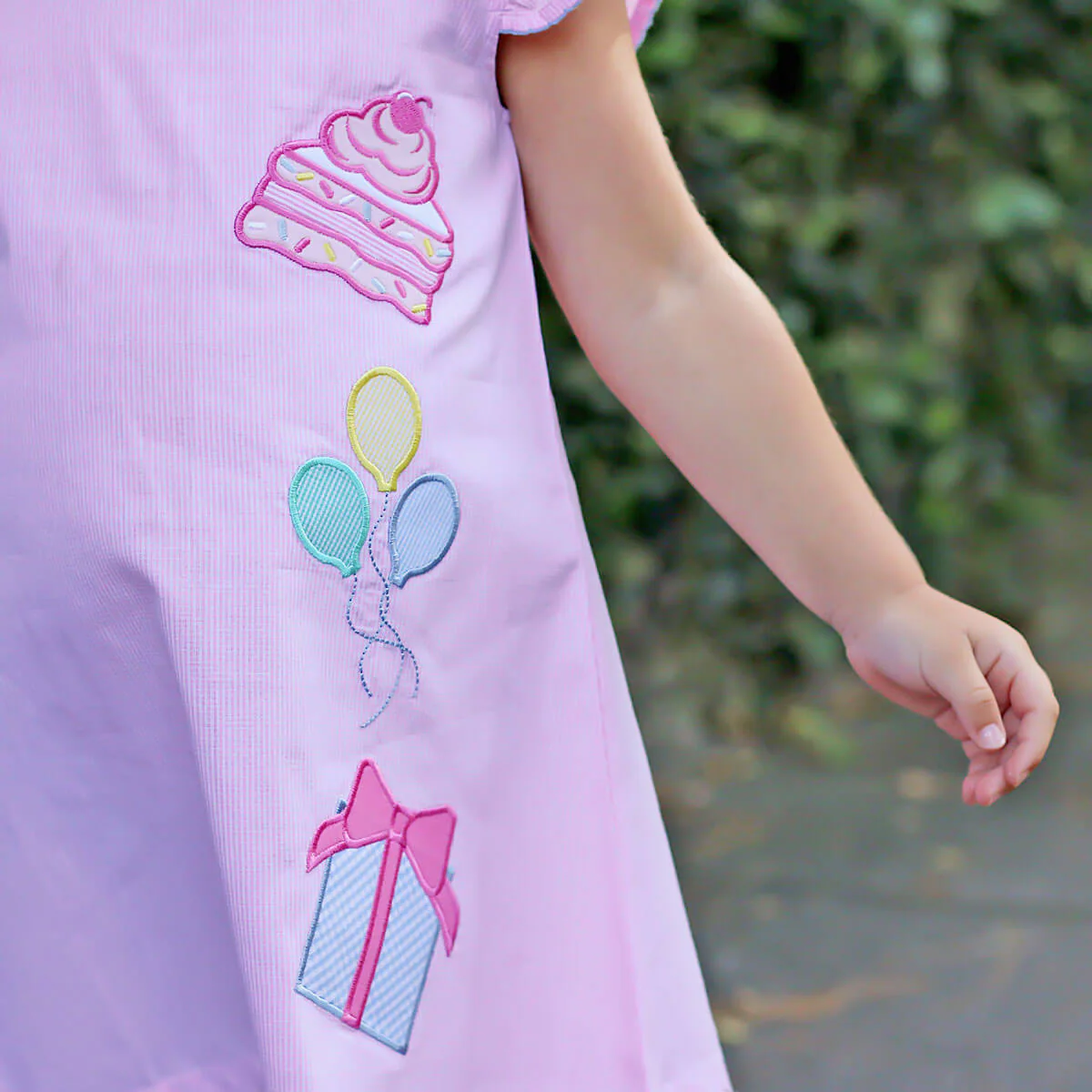 Let's Celebrate Pink Ivy Dress - Image 3