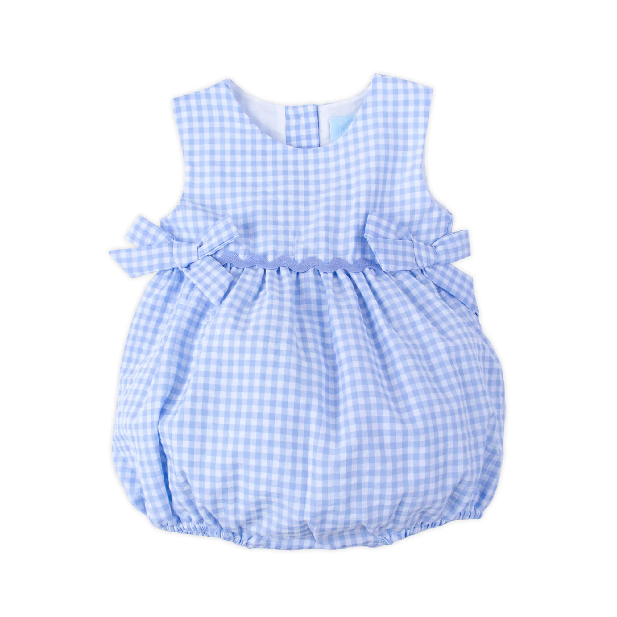 Light Blue Gingham Eleanor Bubble - Image 2