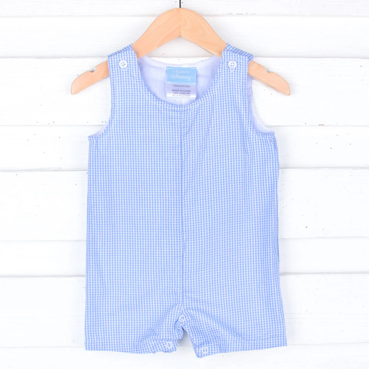 Gingham Jon Jon Light Blue - Image 4